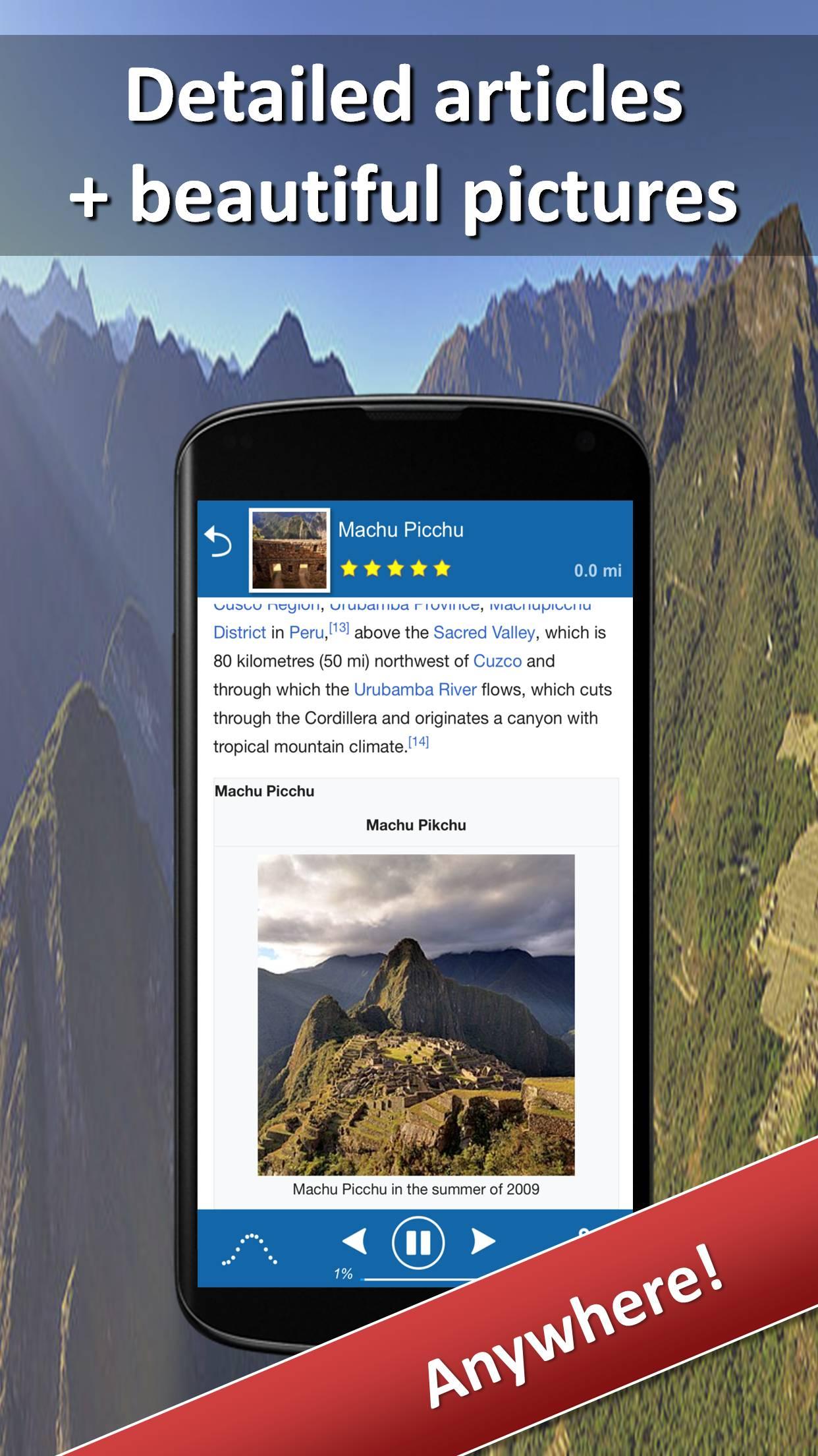 اسکرین شات 3 برنامه World Explorer - Travel Guide