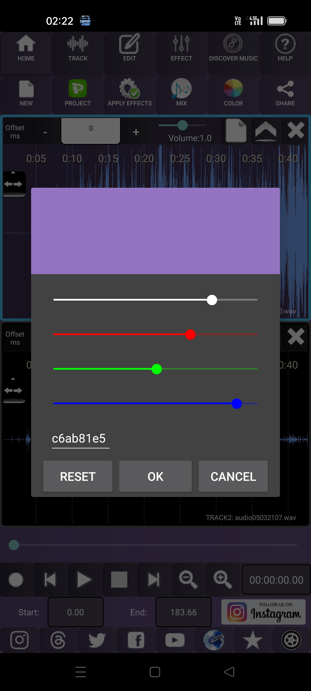 اسکرین شات 5 برنامه Audiosdroid Audio Studio