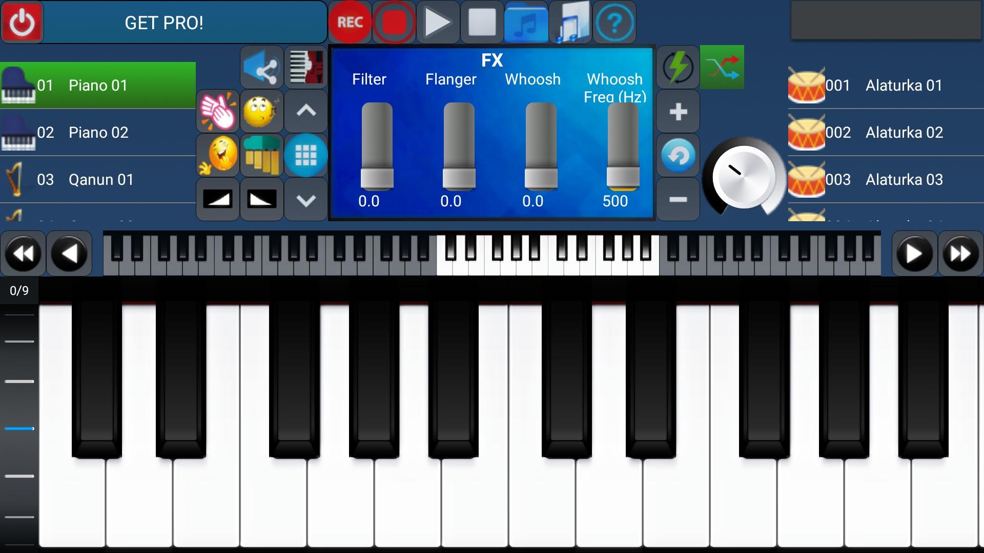 اسکرین شات 8 برنامه Portable ORG Keyboard