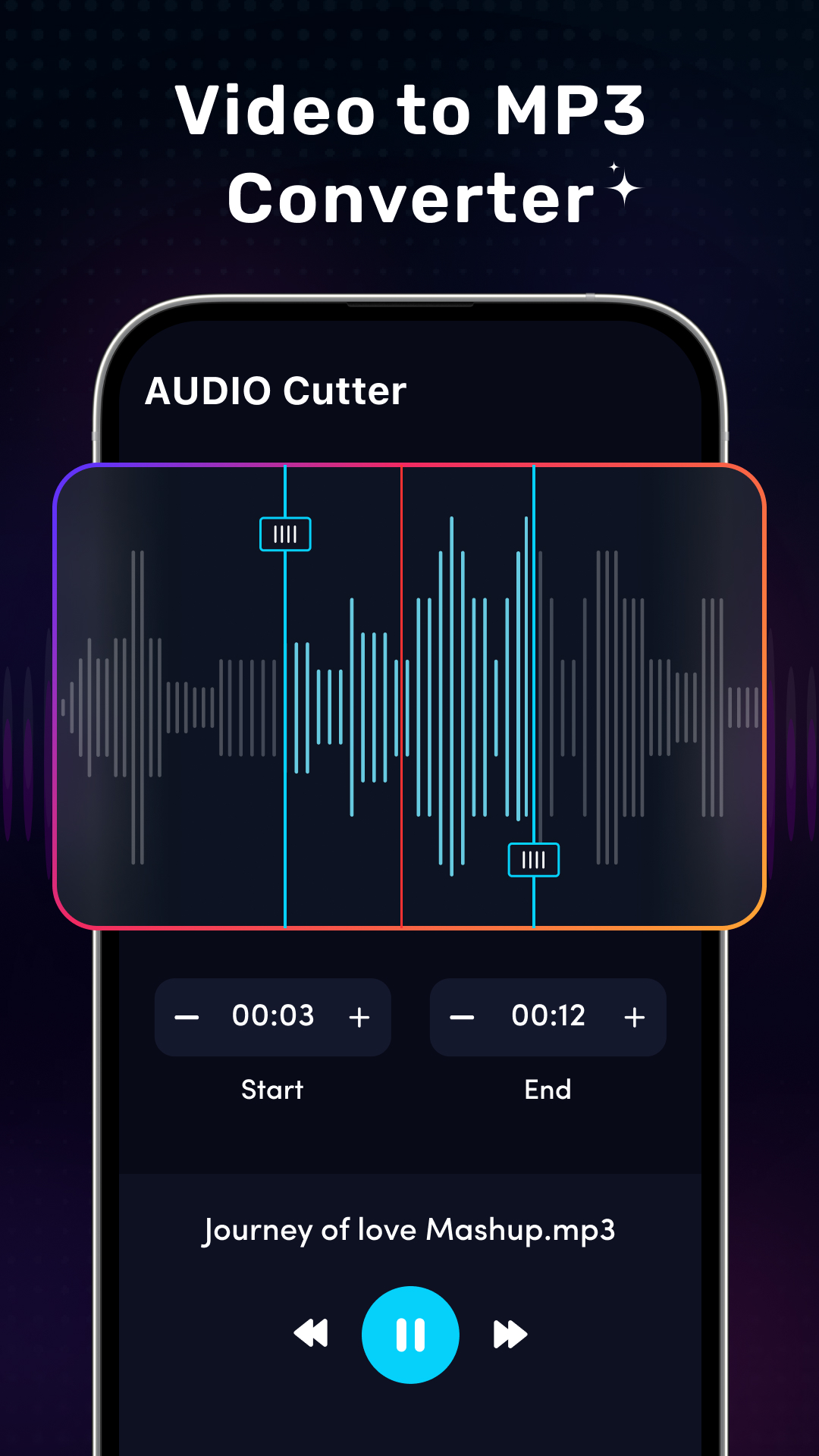 اسکرین شات 4 برنامه Audio Video Mixer Video Cutter