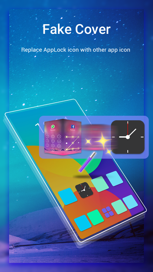 اسکرین شات 4 برنامه AppLock Aurora