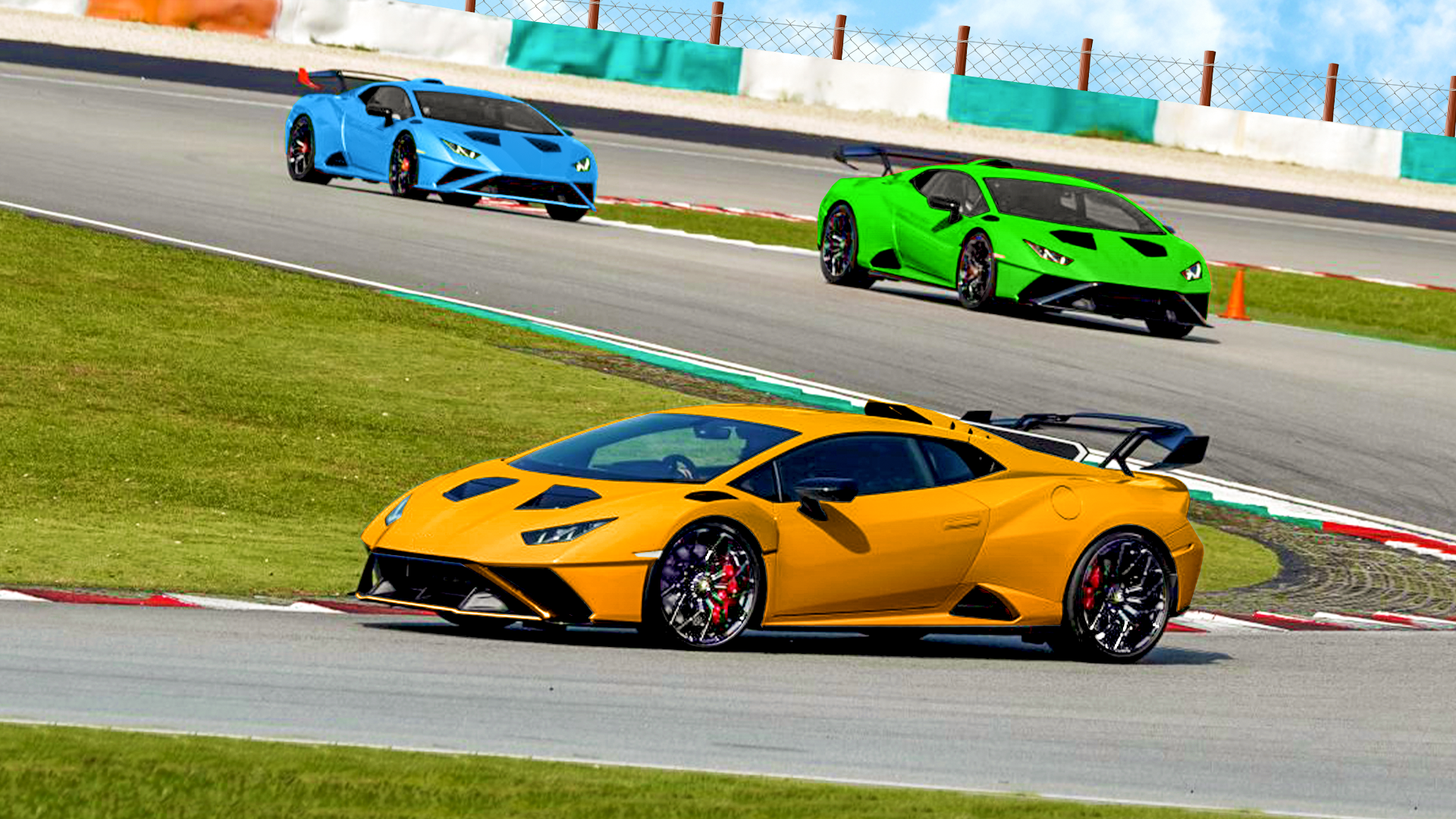 اسکرین شات 1 بازی 3d racing games car