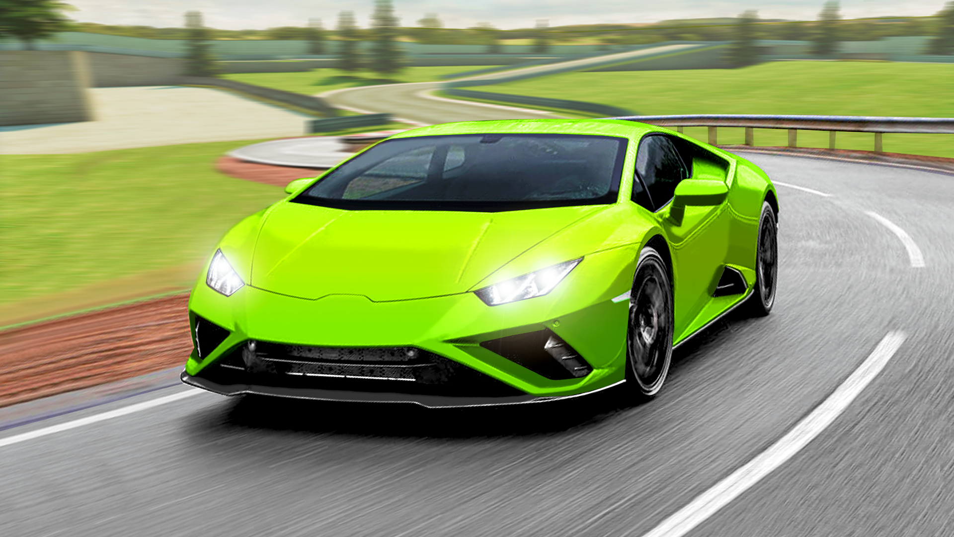 اسکرین شات 4 بازی 3d racing games car