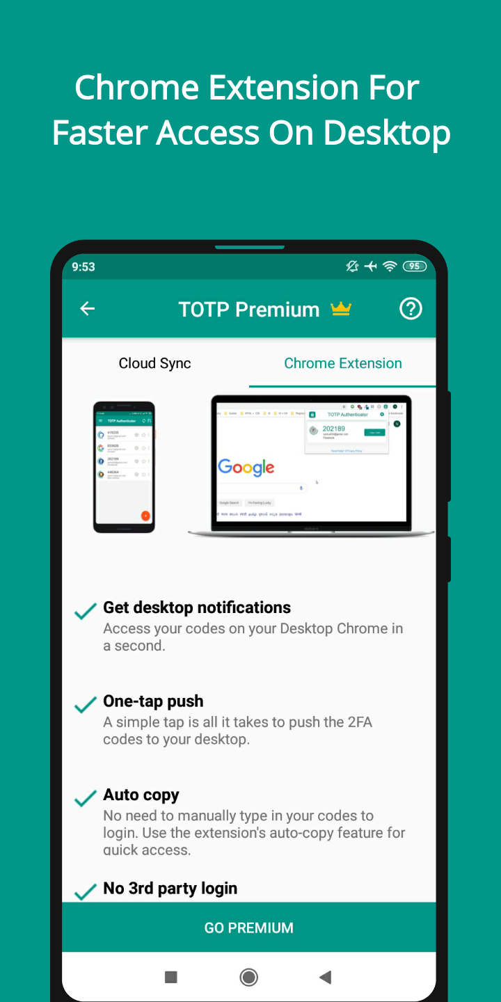 اسکرین شات 7 برنامه TOTP Authenticator – 2FA Cloud