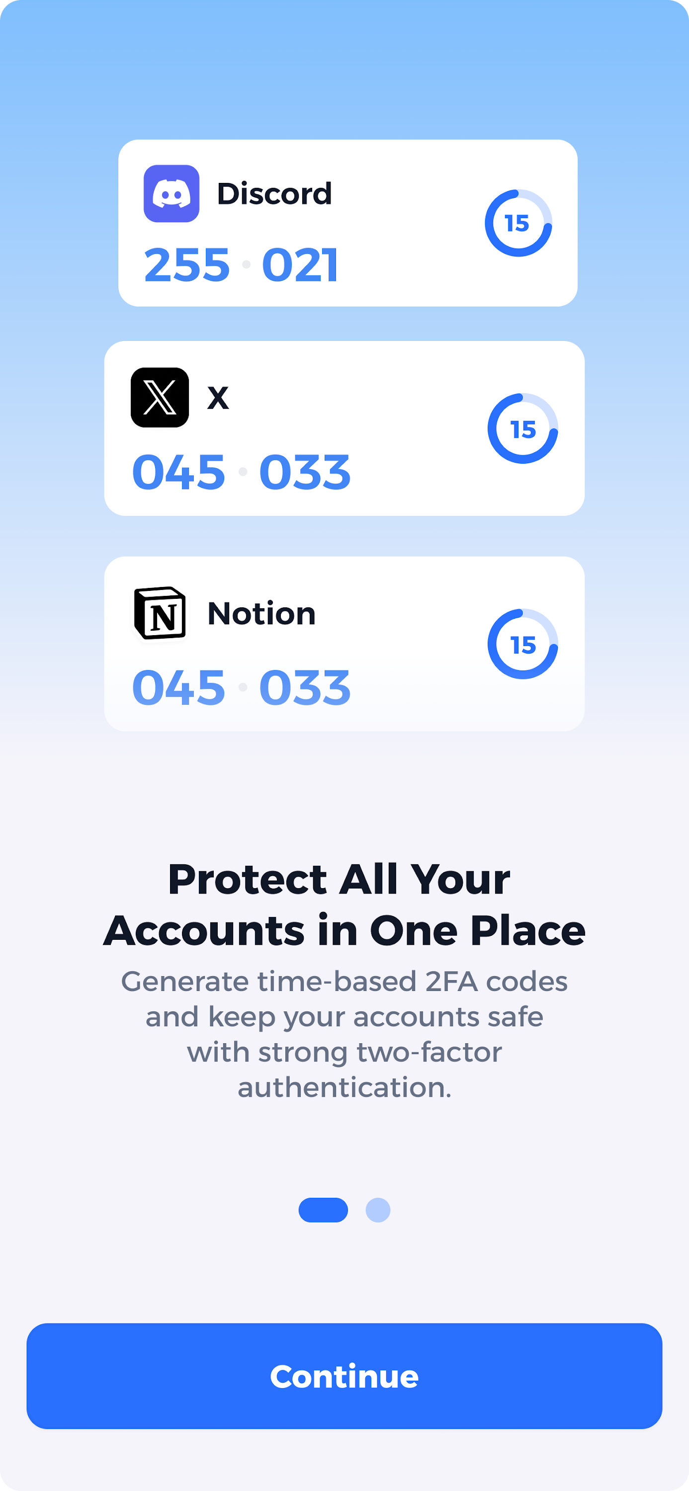 اسکرین شات 1 برنامه Authenticator App: 2FA QR Code