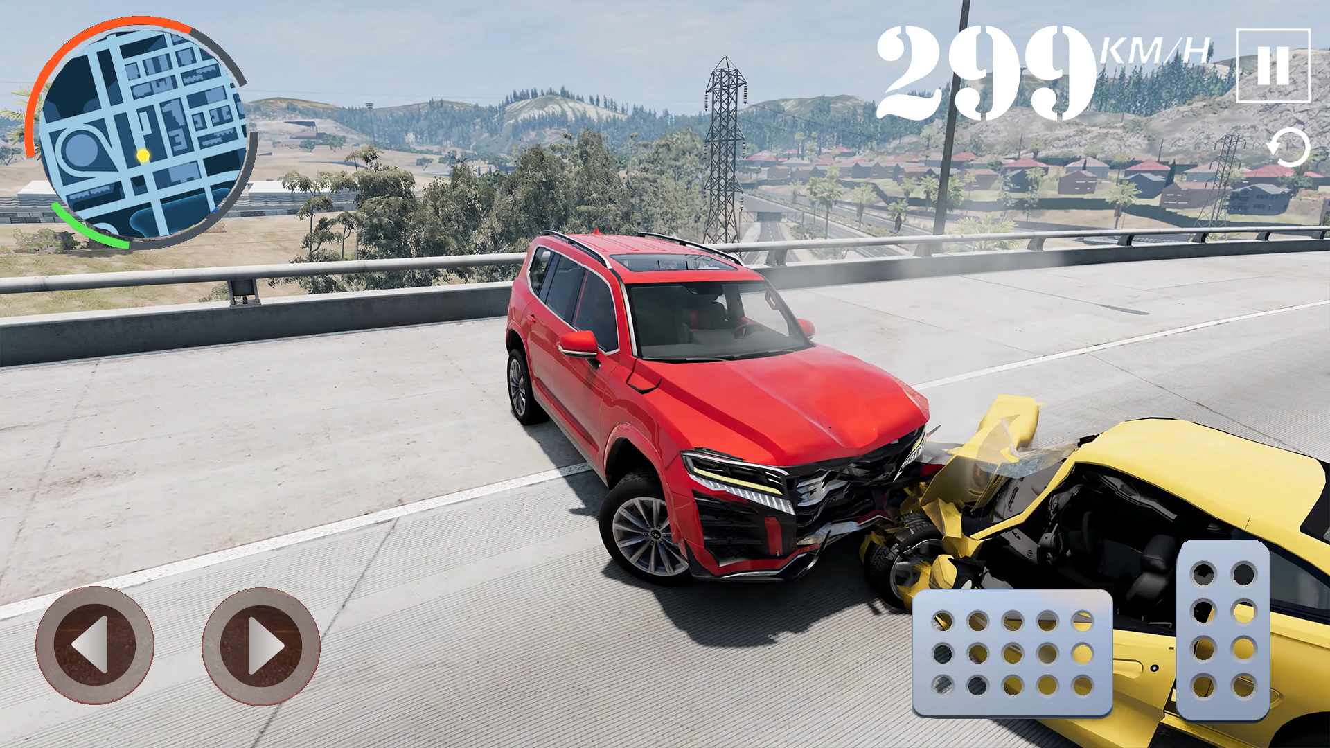 اسکرین شات 3 بازی Auto Crash Test Car Simulator