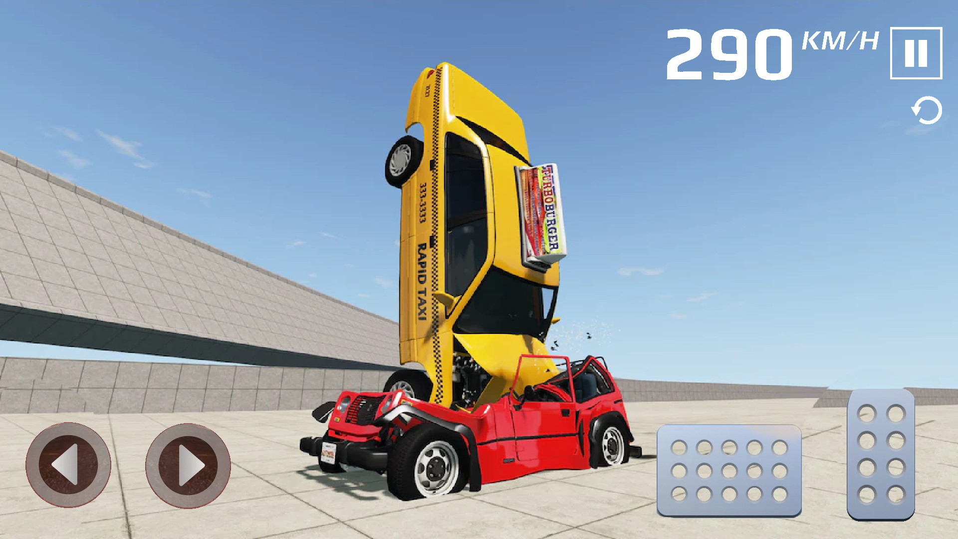 اسکرین شات 1 بازی Auto Crash Test Car Simulator