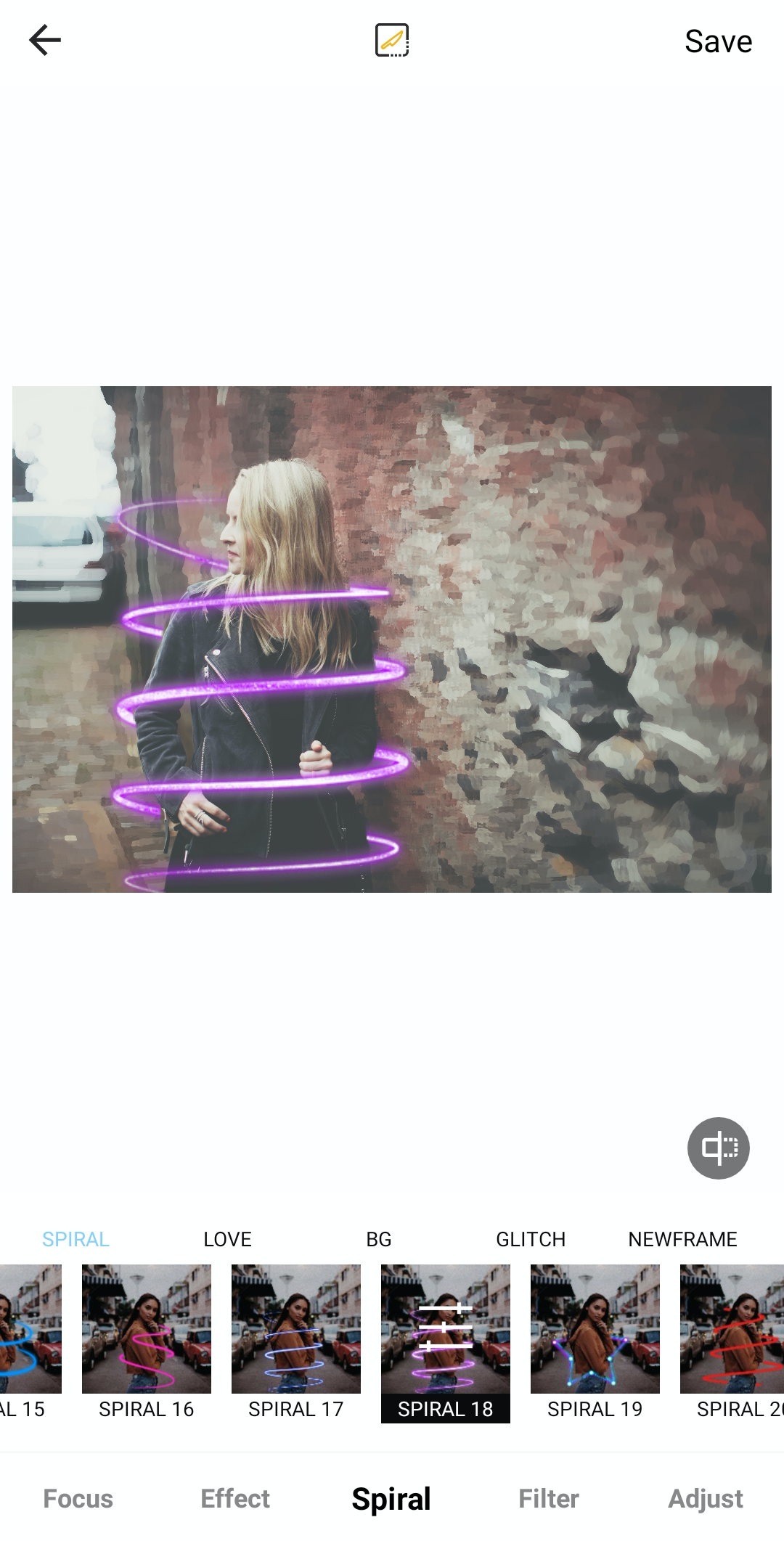 اسکرین شات 5 برنامه AI Blur Background-Photo edit