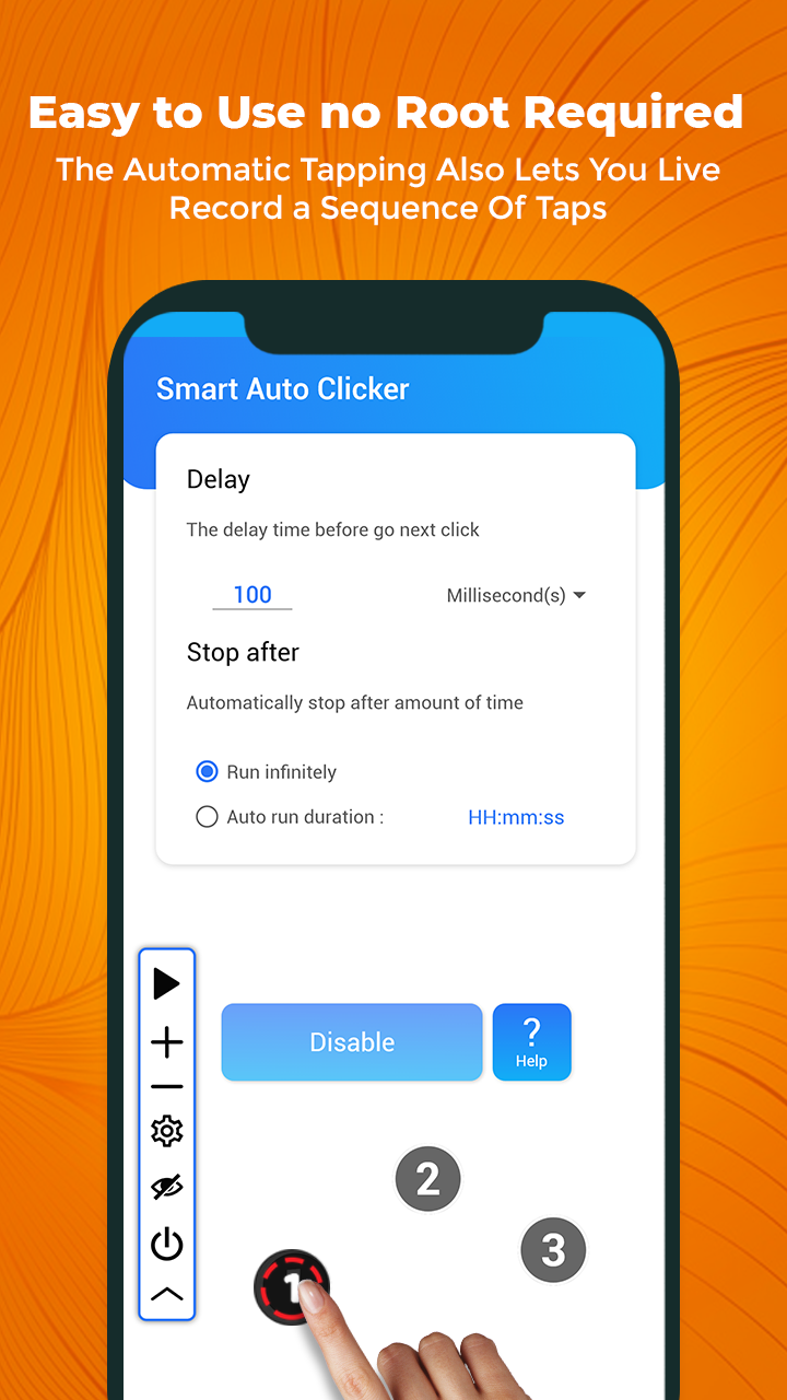 اسکرین شات برنامه Auto Clicker : Click Assistant 6