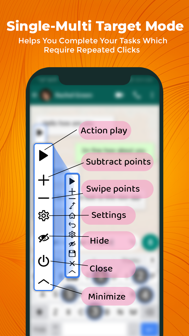اسکرین شات برنامه Auto Clicker : Click Assistant 5