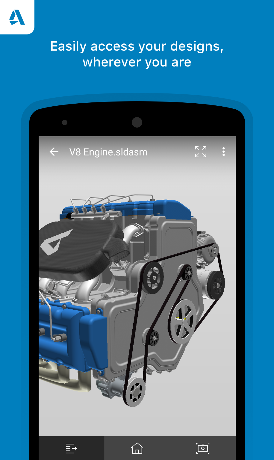 اسکرین شات 3 برنامه A360 - View CAD files