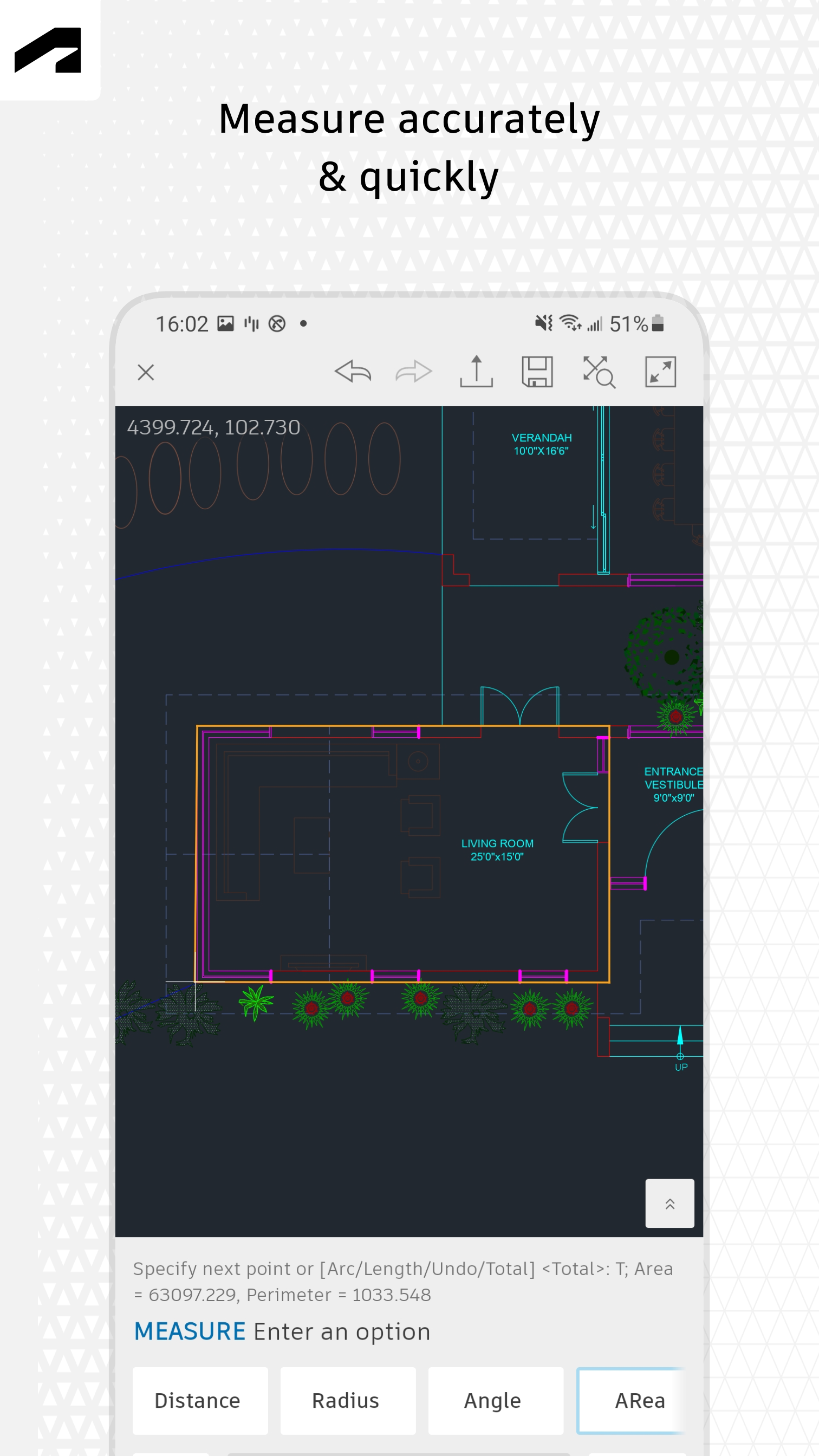 اسکرین شات 1 برنامه AutoCAD - DWG Viewer & Editor