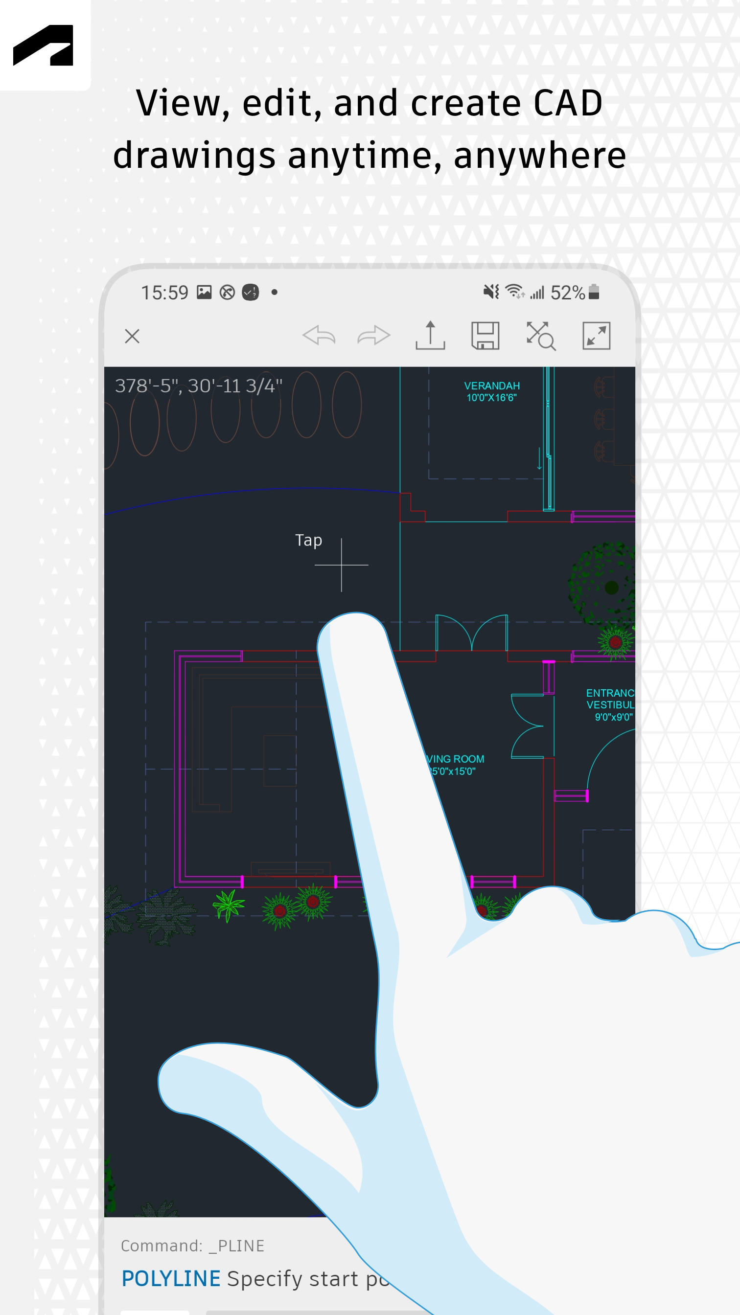 اسکرین شات 2 برنامه AutoCAD - DWG Viewer & Editor