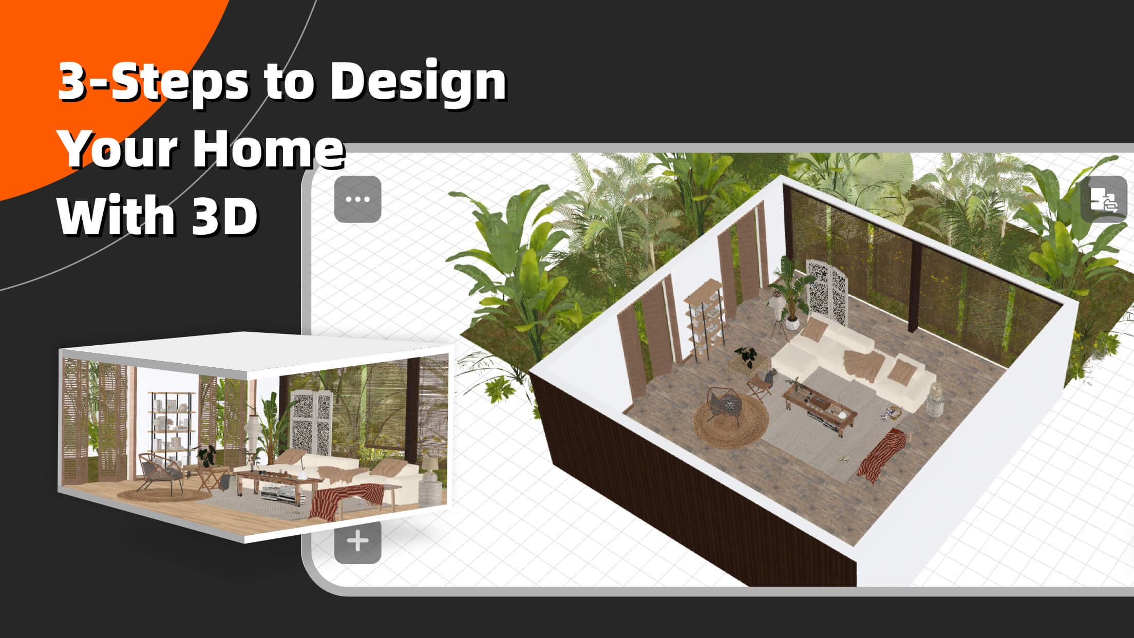 اسکرین شات 1 برنامه Homestyler - Home Design Game