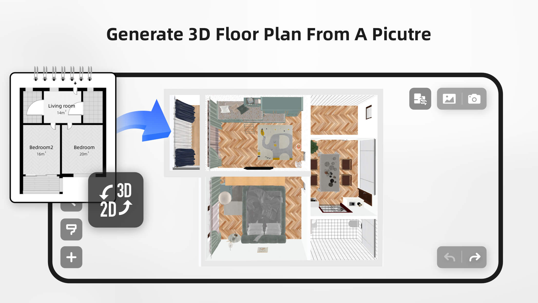 اسکرین شات 2 برنامه Homestyler - Home Design Game