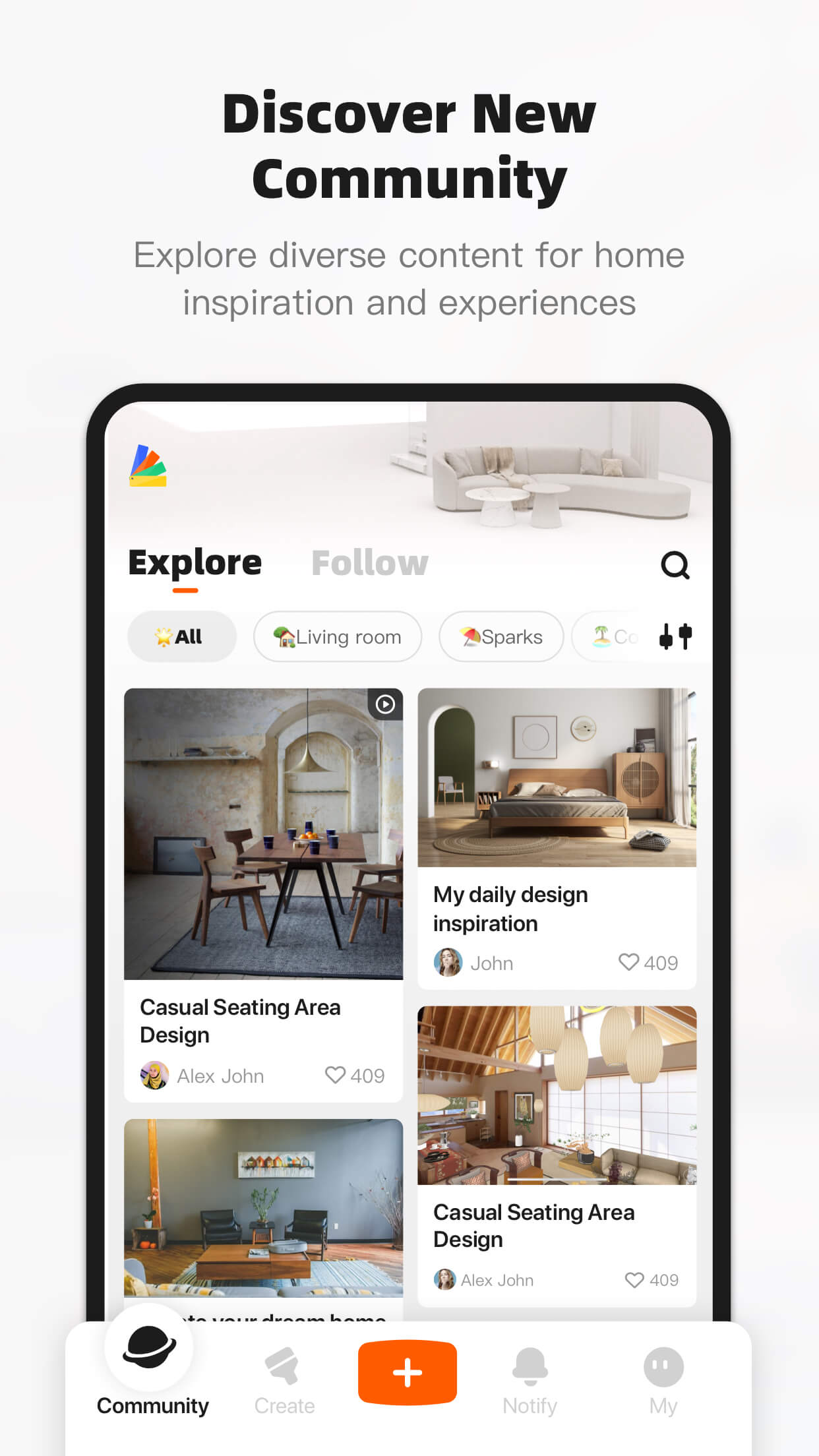 اسکرین شات برنامه Homestyler - Home Design Game 6