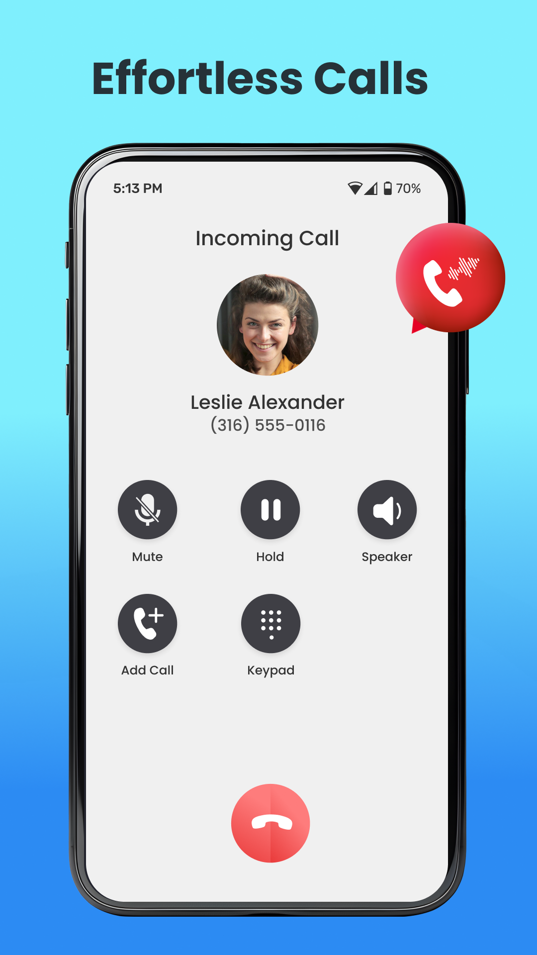 اسکرین شات 4 برنامه Phone Dialer & Contacts App