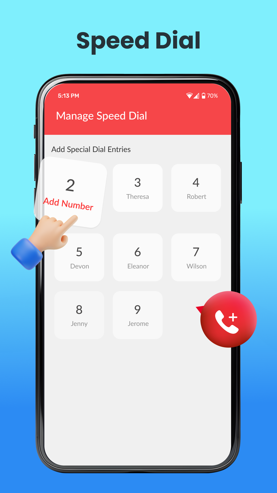اسکرین شات 6 برنامه Phone Dialer & Contacts App