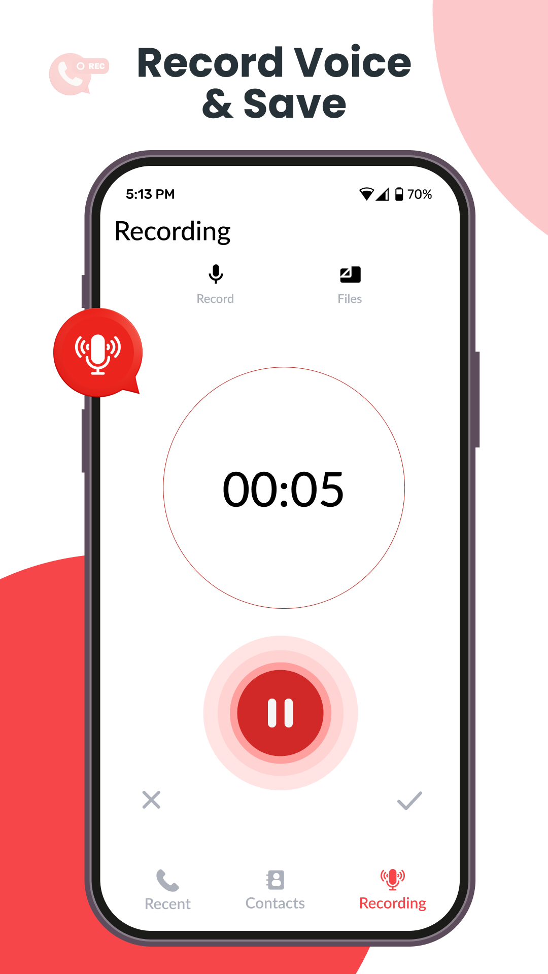اسکرین شات 3 برنامه Phone Dialer & Recorder