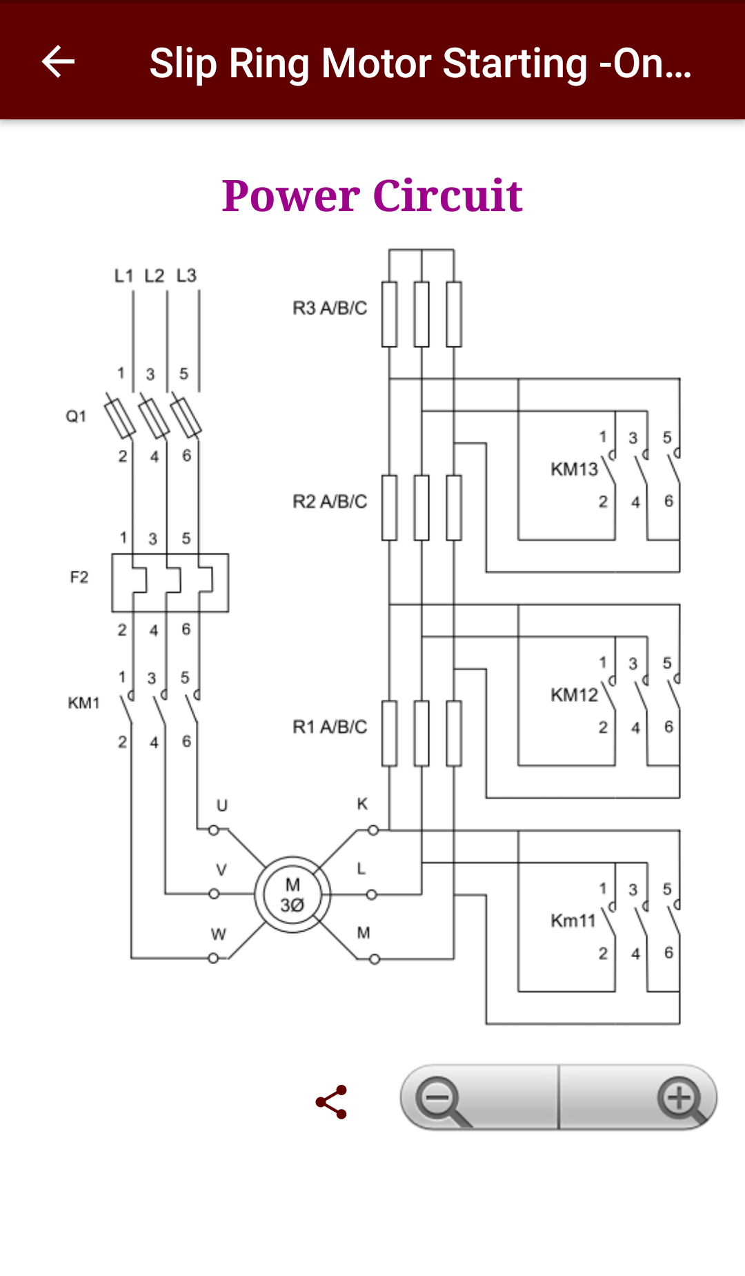 اسکرین شات 6 برنامه Motor Control Circuits