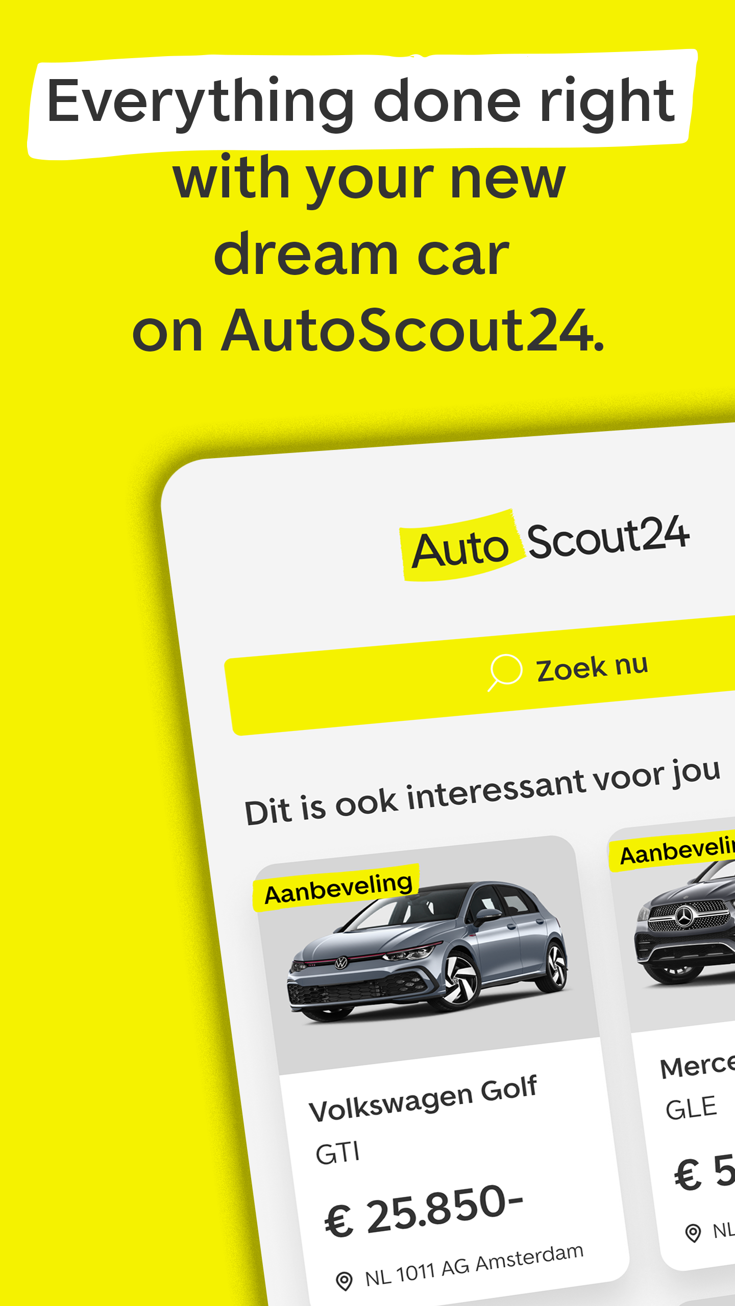 اسکرین شات 1 برنامه AutoScout24: Buy & sell cars