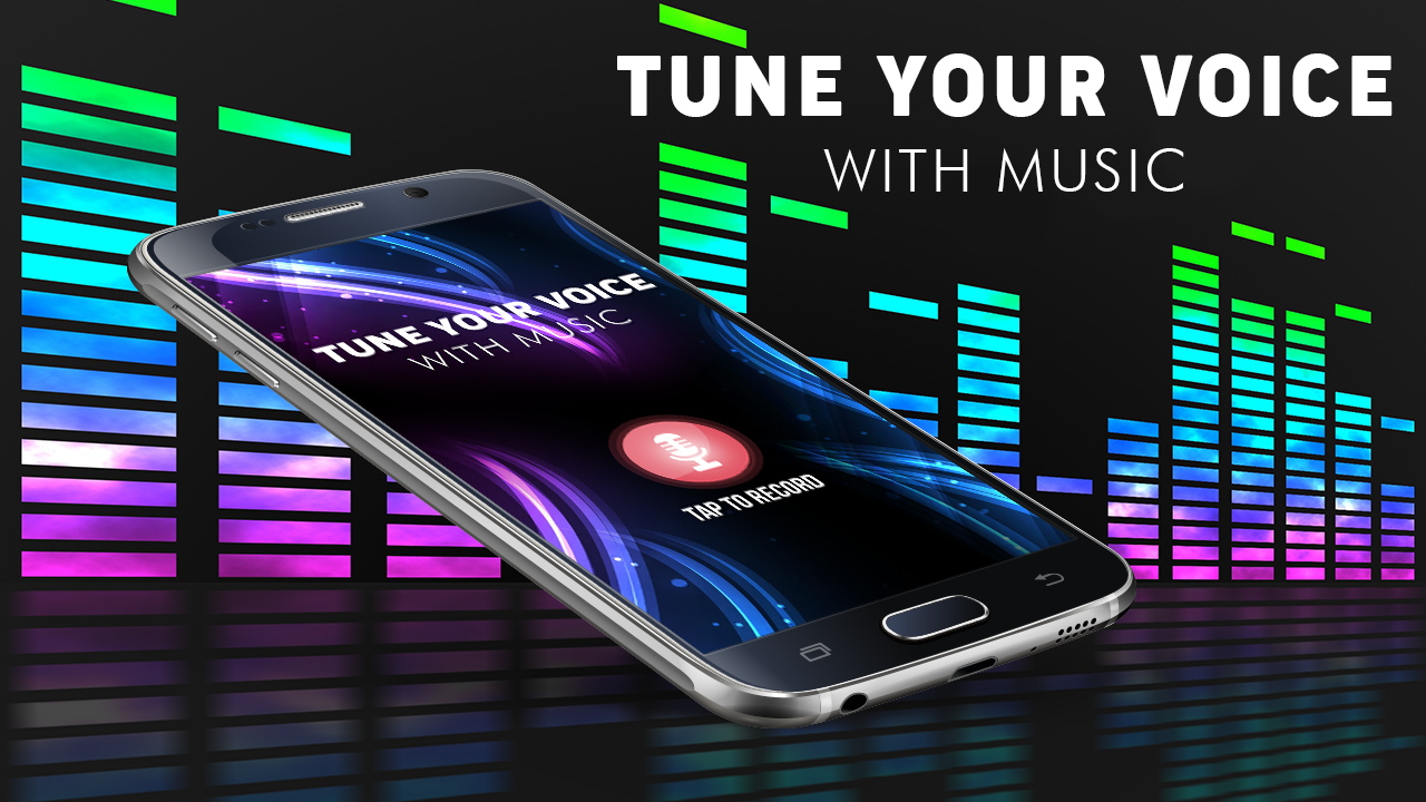 اسکرین شات 1 برنامه Tune Your Voice With Music