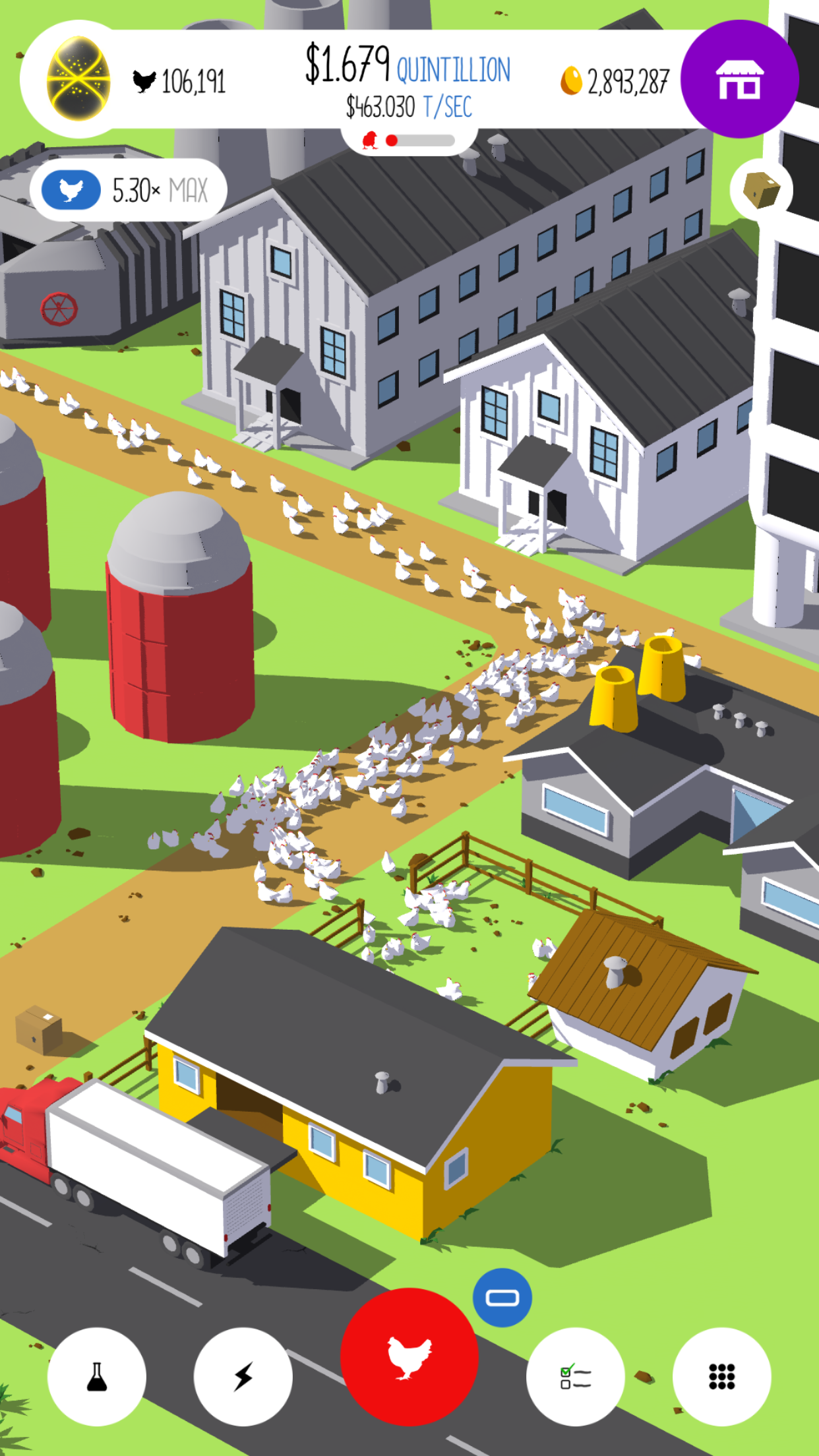 اسکرین شات 1 بازی Egg, Inc.