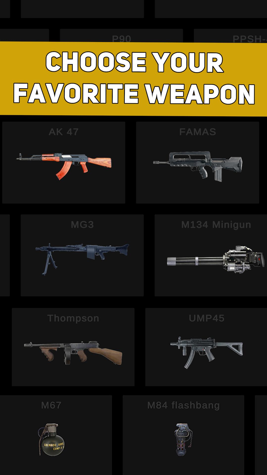 اسکرین شات 1 برنامه Realistic Gun - simulator