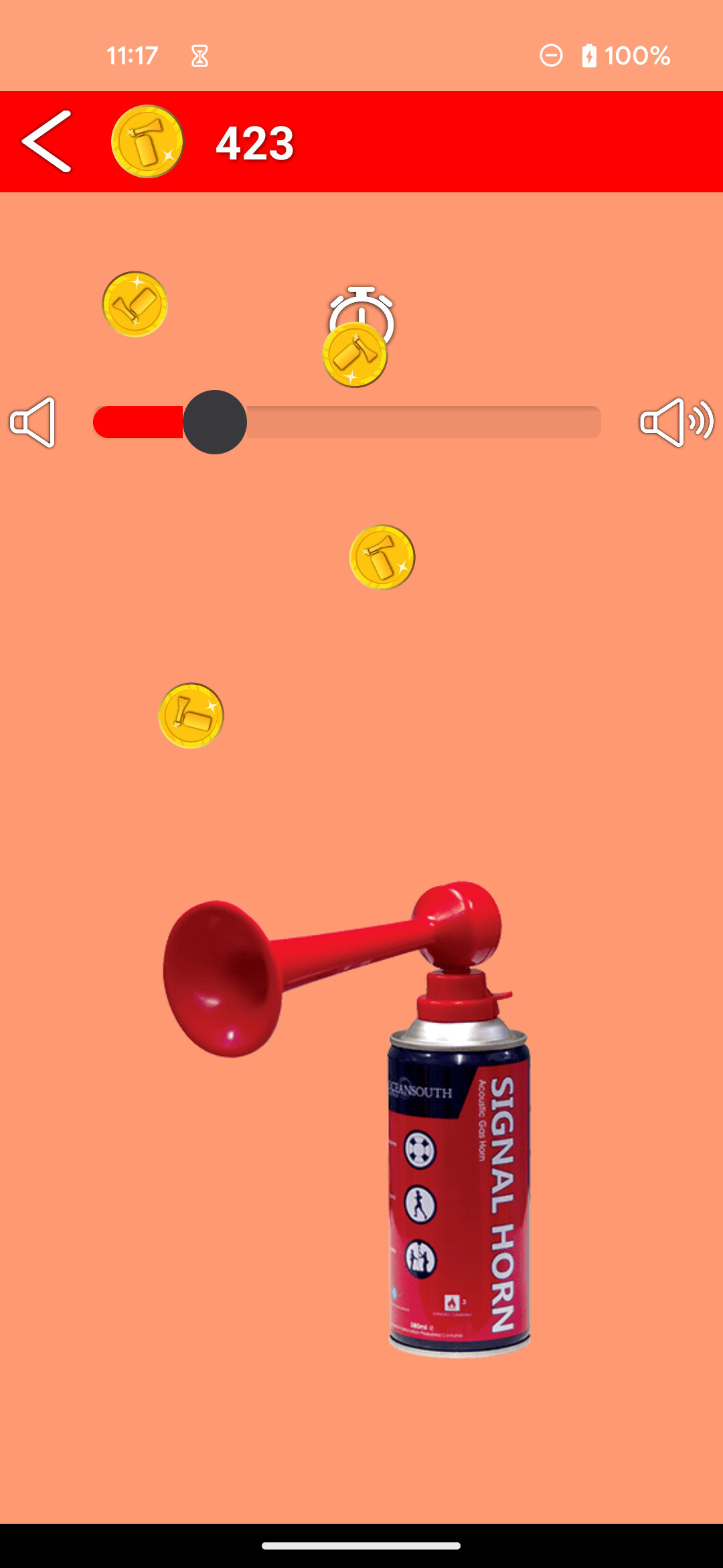 اسکرین شات 4 برنامه Loudest Air Horn (Prank)