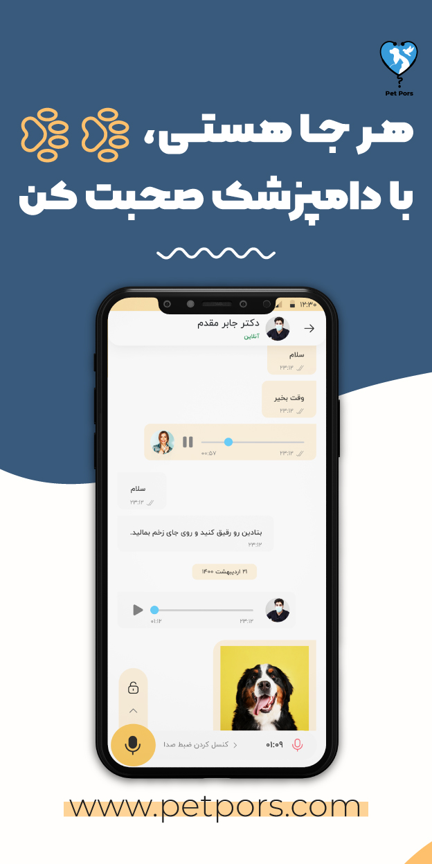 اسکرین شات 1 برنامه پت پُرس