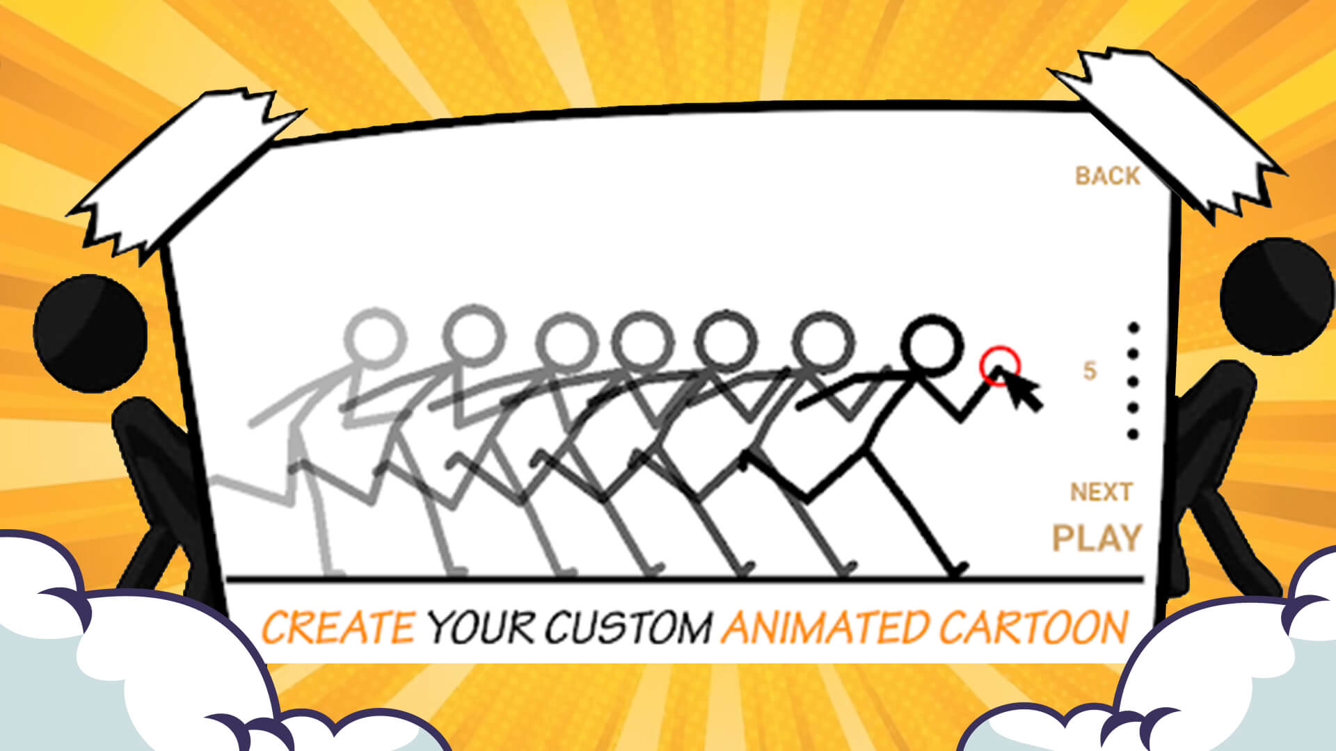 اسکرین شات 1 برنامه Cartoon Video & Gif Maker