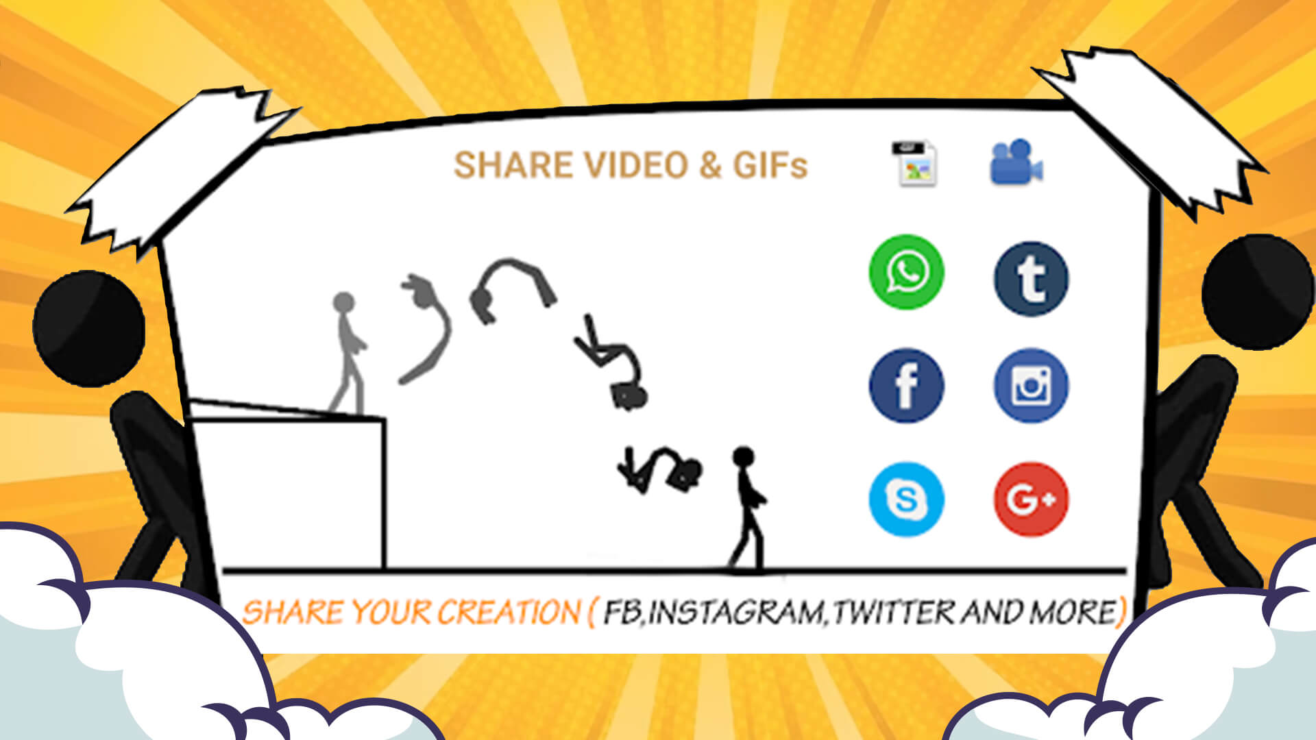 اسکرین شات 4 برنامه Cartoon Video & Gif Maker