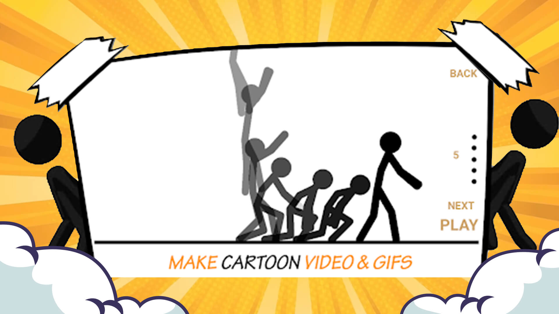 اسکرین شات 3 برنامه Cartoon Video & Gif Maker