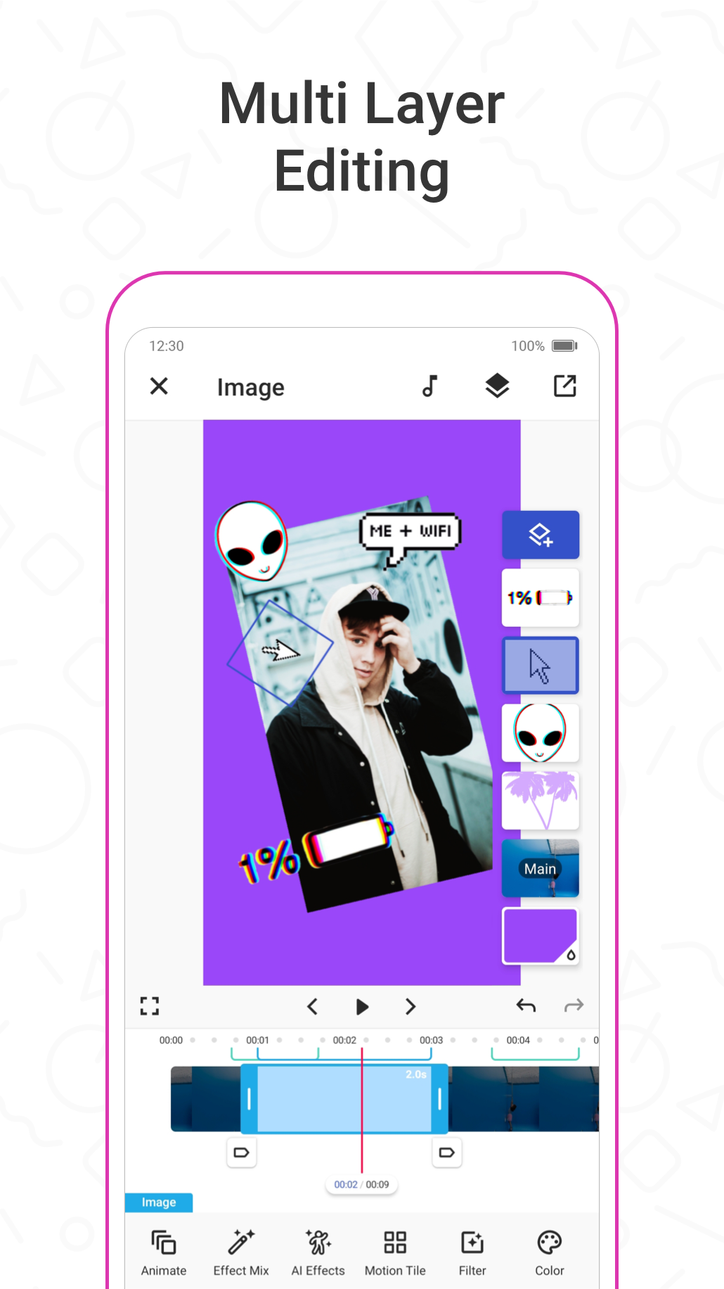 اسکرین شات 8 برنامه Funimate Video Editor & Maker