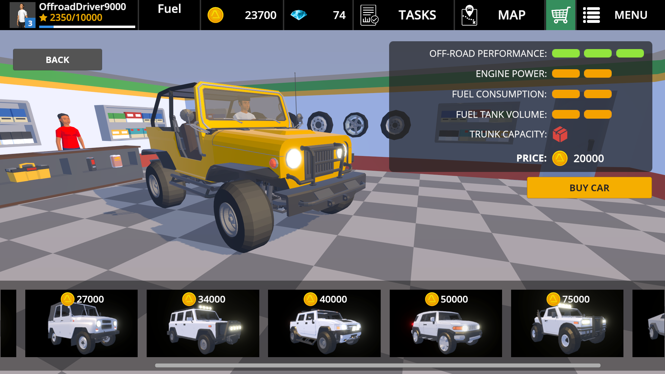 اسکرین شات 5 بازی Driving Zone: Offroad Lite