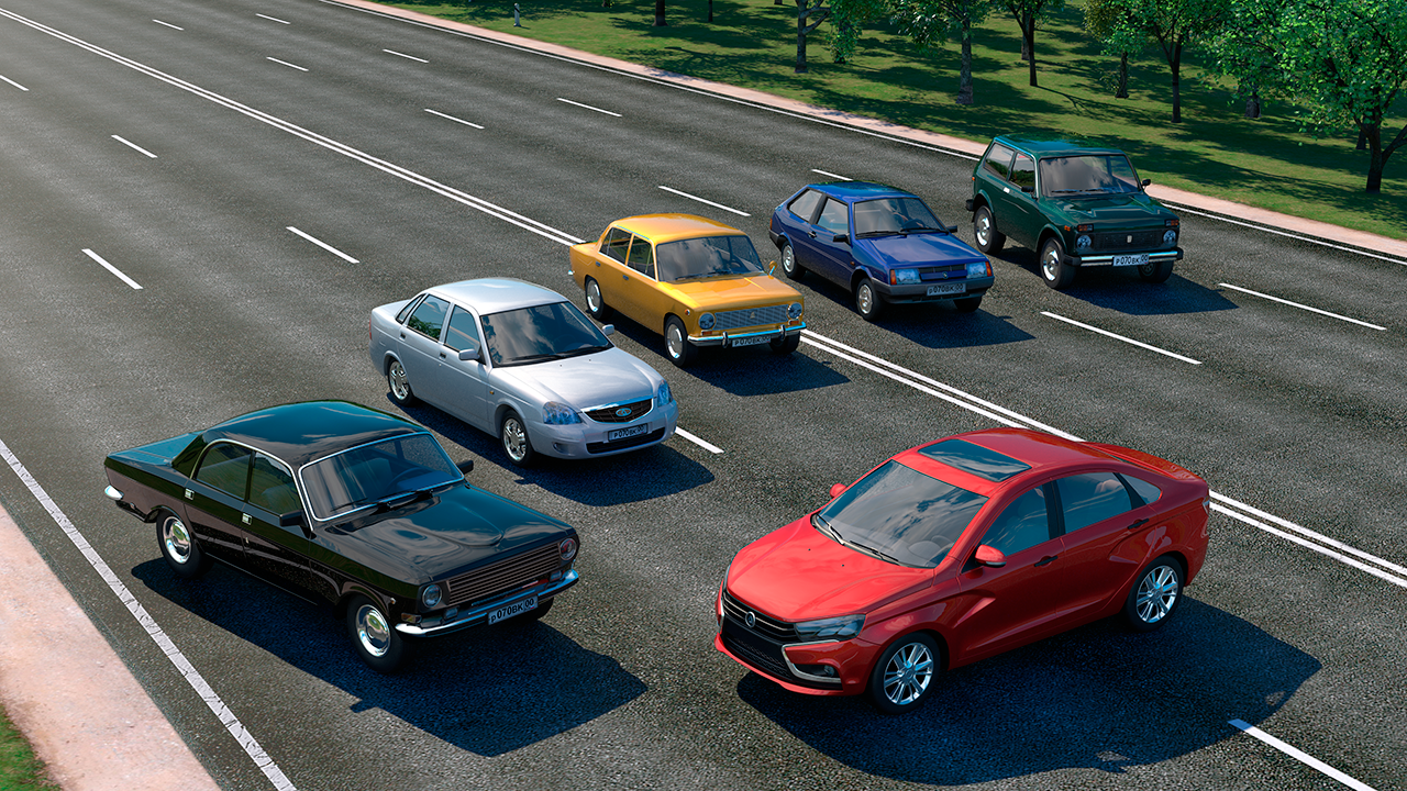 اسکرین شات 1 بازی Driving Zone: Russia