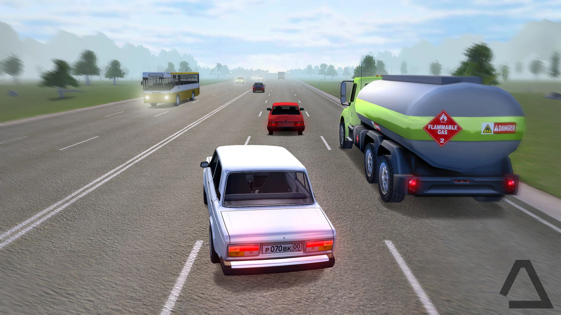 اسکرین شات 4 بازی Russian Road Racer