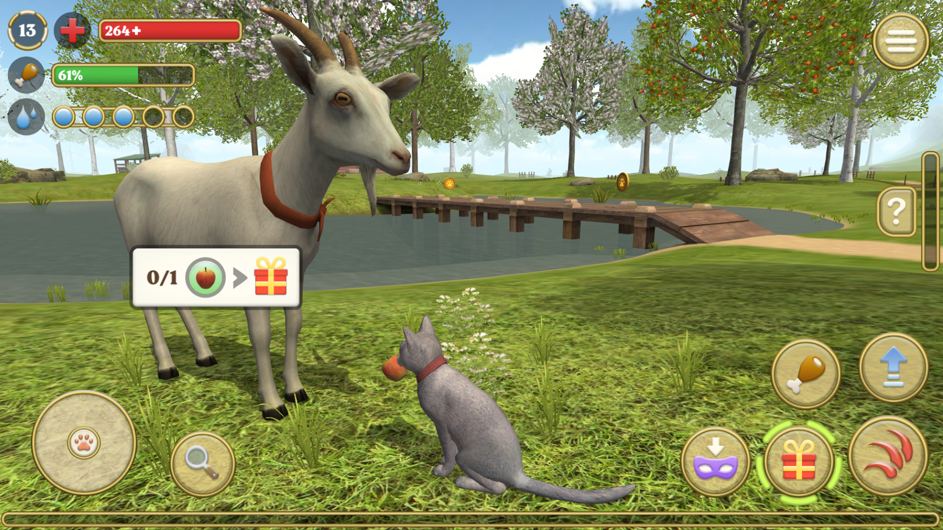 اسکرین شات 3 بازی Cat Simulator : Kitties Family