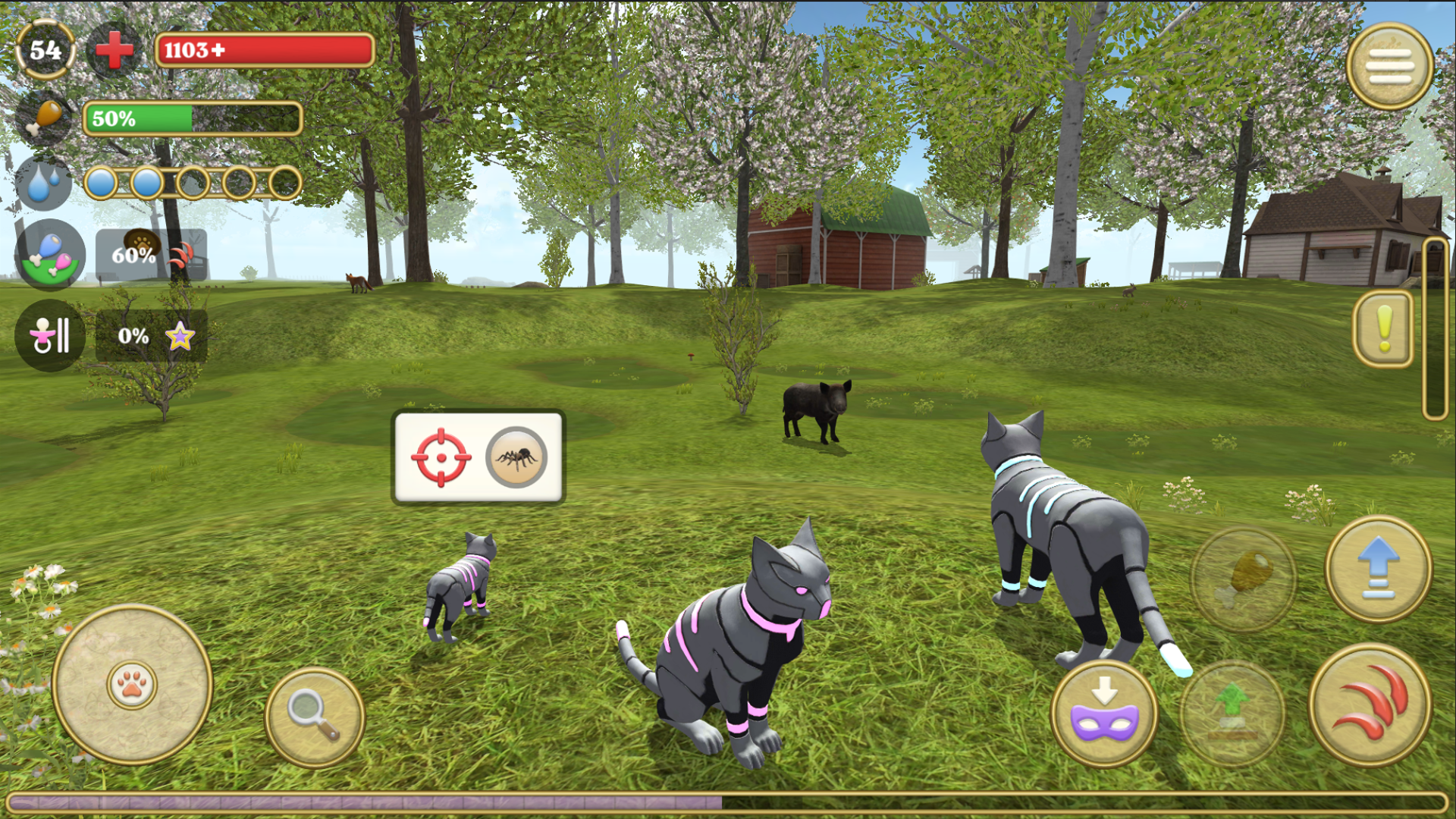اسکرین شات 5 بازی Cat Simulator : Kitties Family