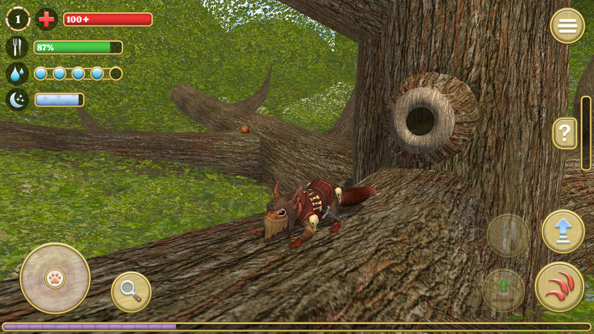 اسکرین شات 3 بازی Squirrel Simulator 2 : Online