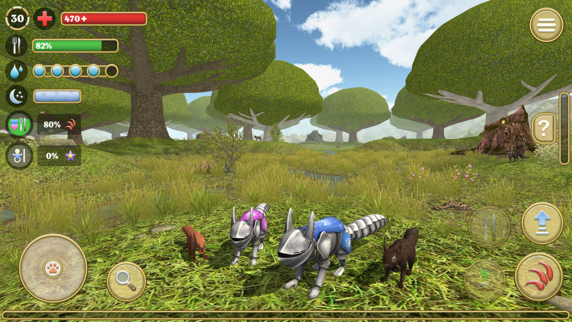 اسکرین شات 5 بازی Squirrel Simulator 2 : Online