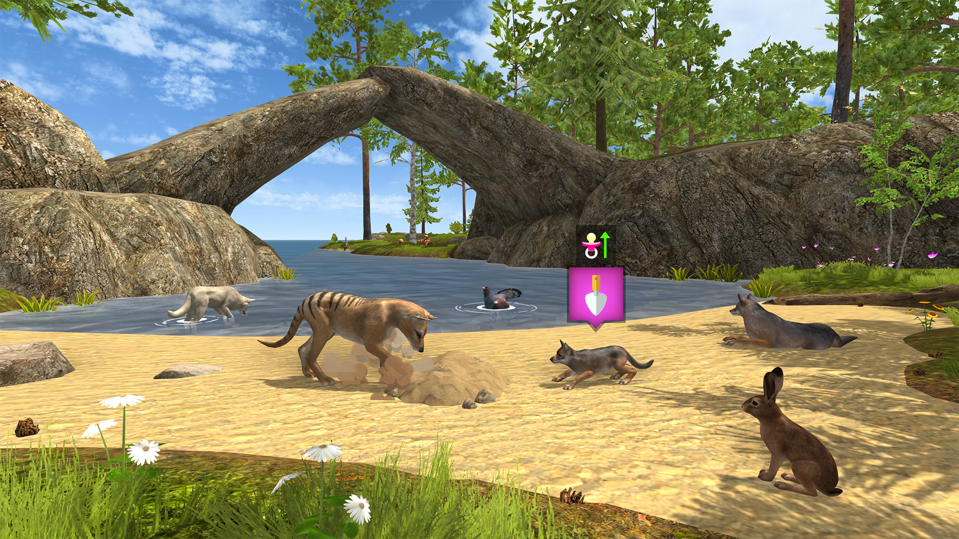 اسکرین شات 5 بازی Wolf Hero: Animals vs Robots