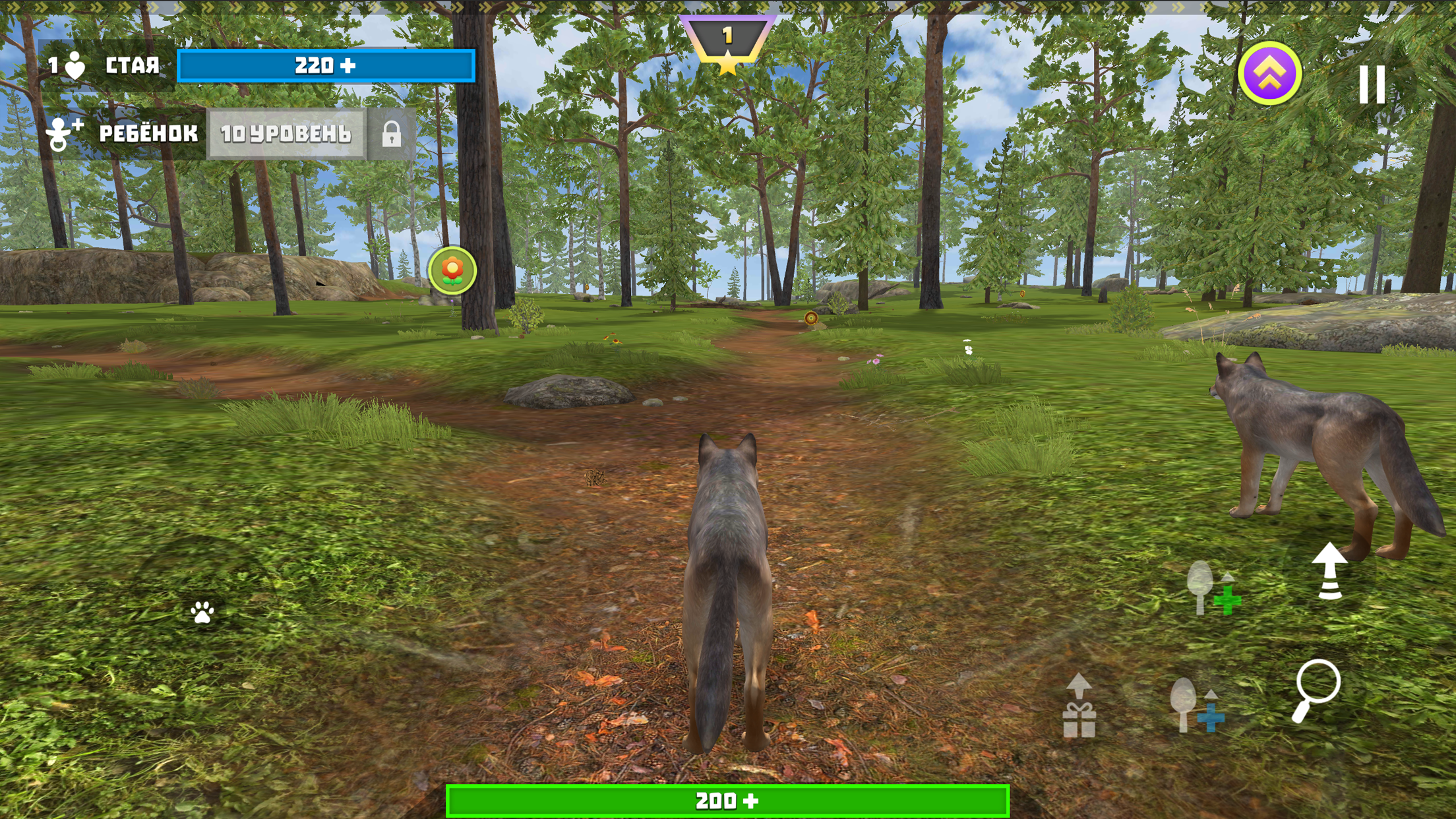 اسکرین شات 2 بازی Wolf Hero: Animals vs Robots