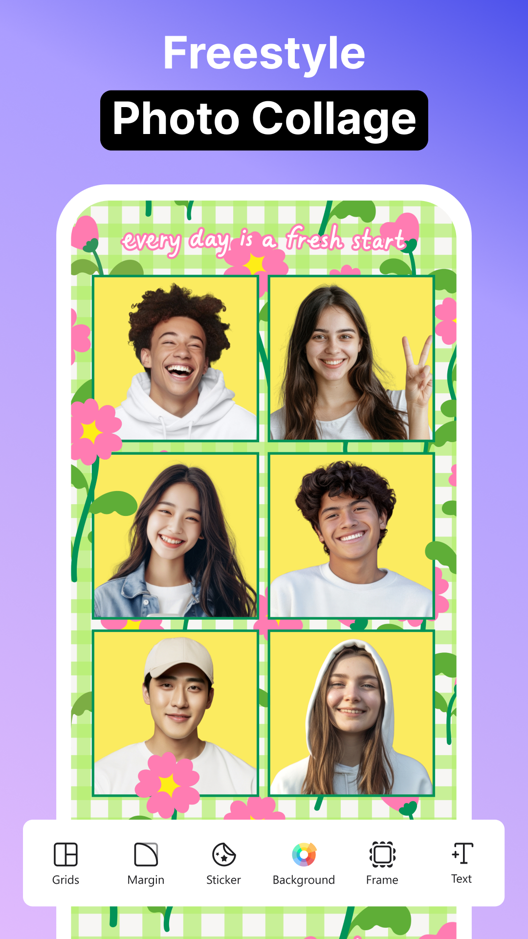 اسکرین شات 1 برنامه Photo Collage - Photo Editor