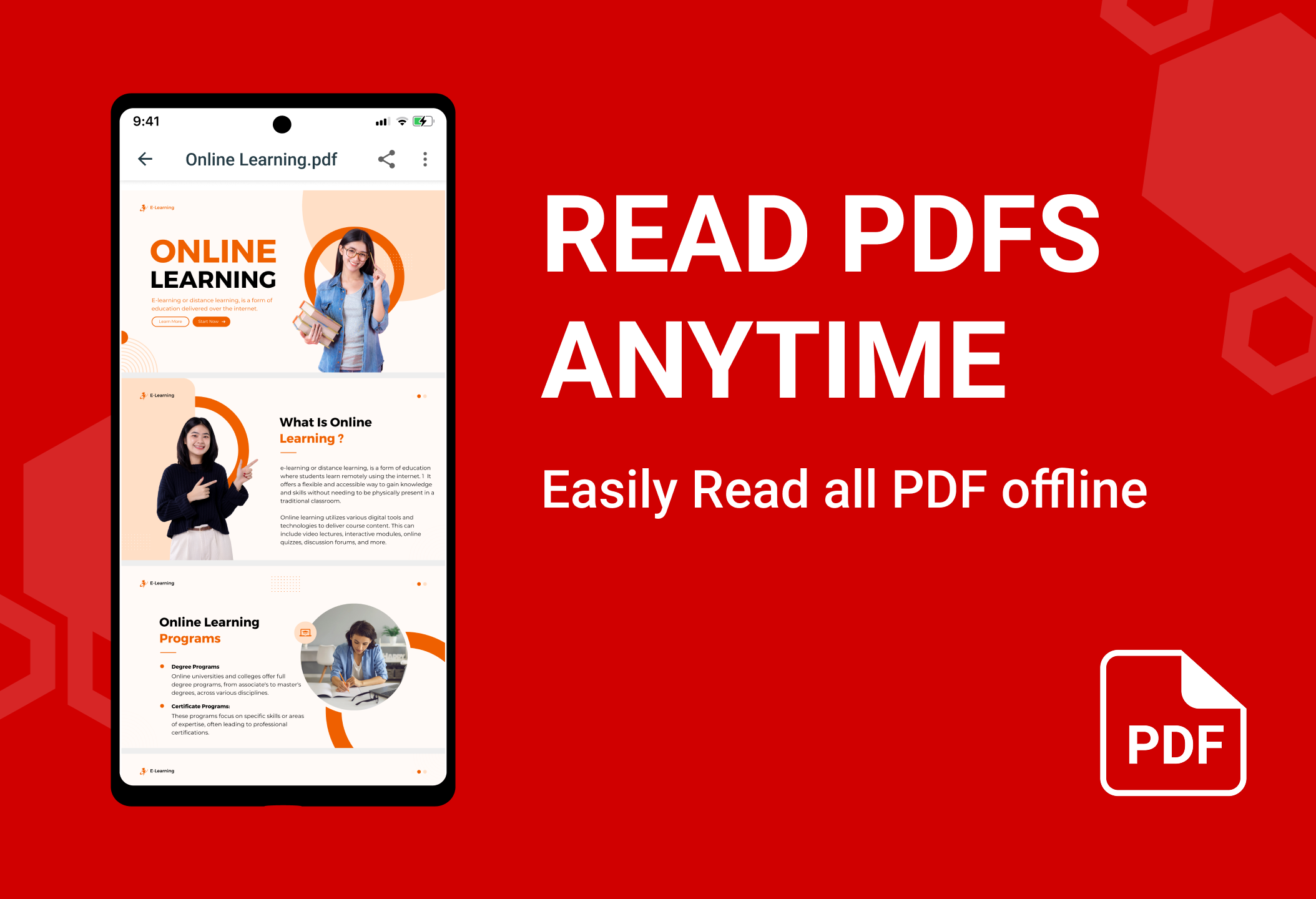 اسکرین شات 3 برنامه PDF Reader - PDF Viewer