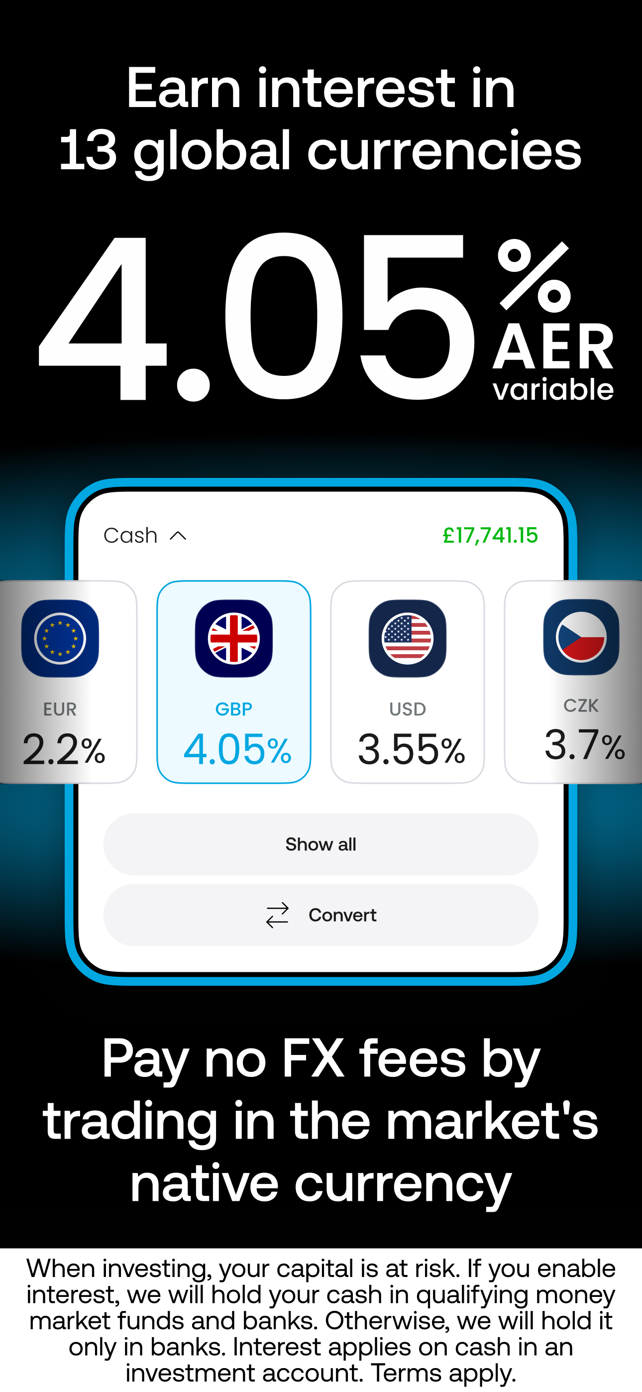 اسکرین شات 6 برنامه Trading 212: Stocks, ETFs, ISA