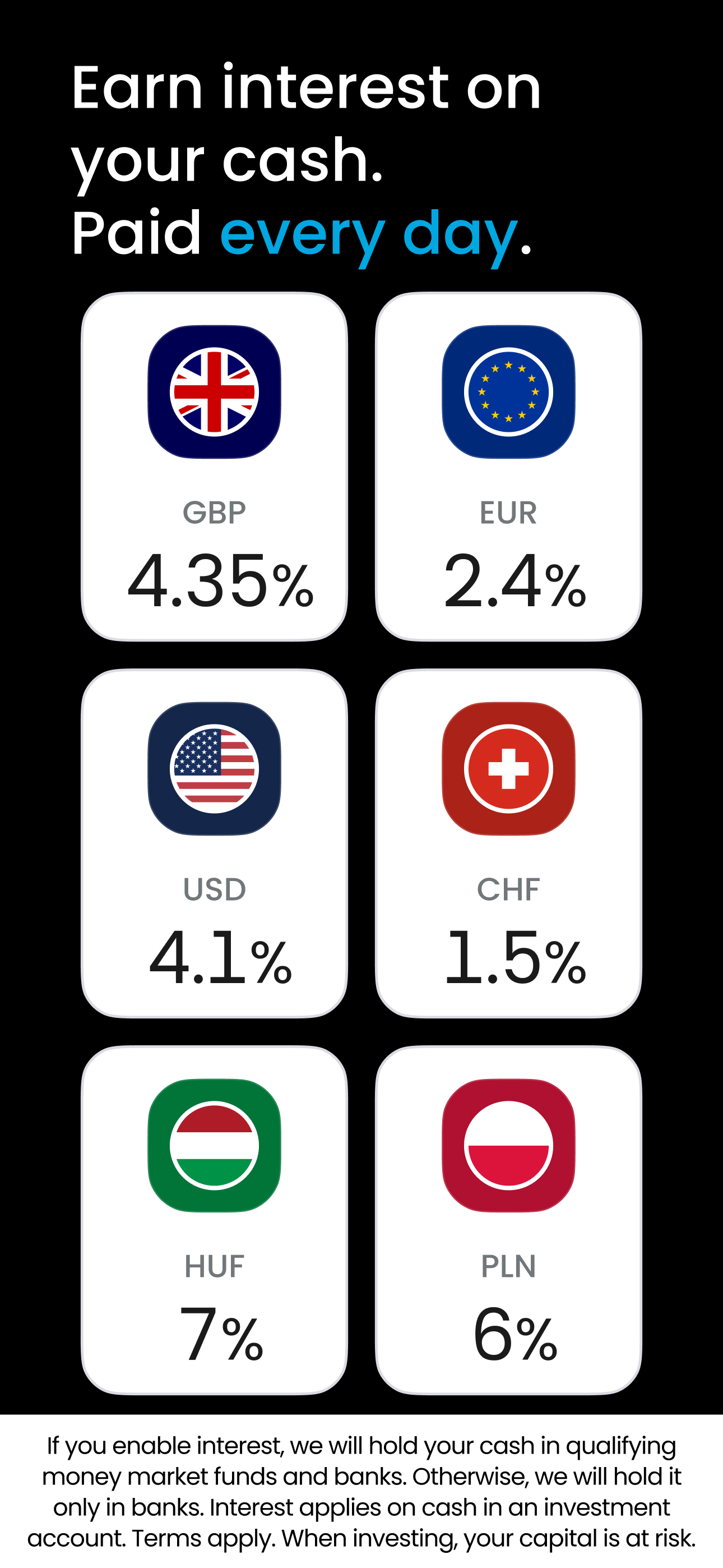 اسکرین شات 3 برنامه Trading 212: Stocks, ETFs, ISA
