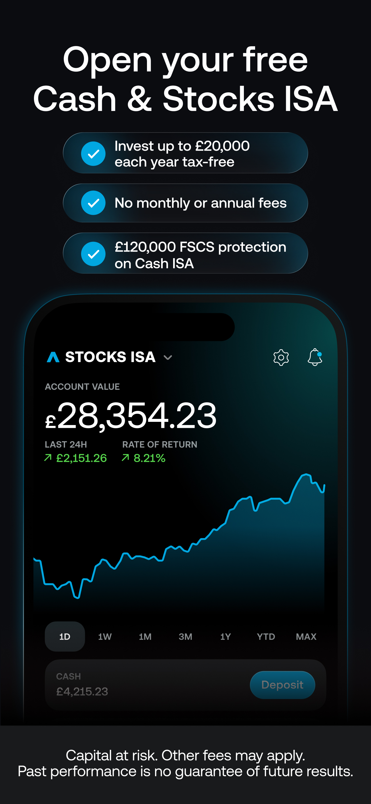 اسکرین شات 5 برنامه Trading 212: Stocks, ETFs, ISA