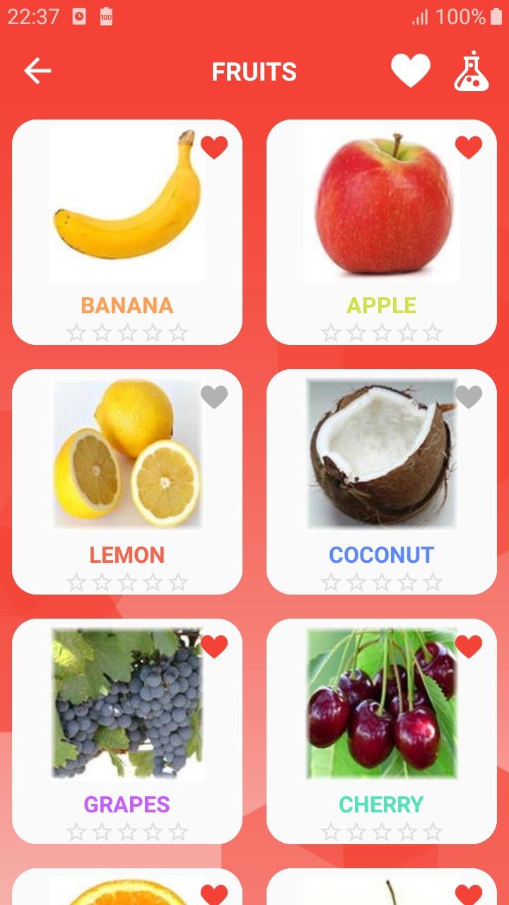 اسکرین شات 2 برنامه English for Kids - Awabe