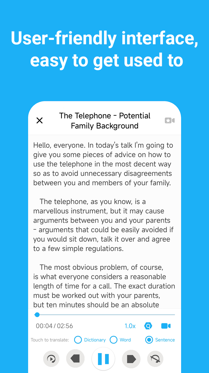اسکرین شات 8 برنامه English listening daily